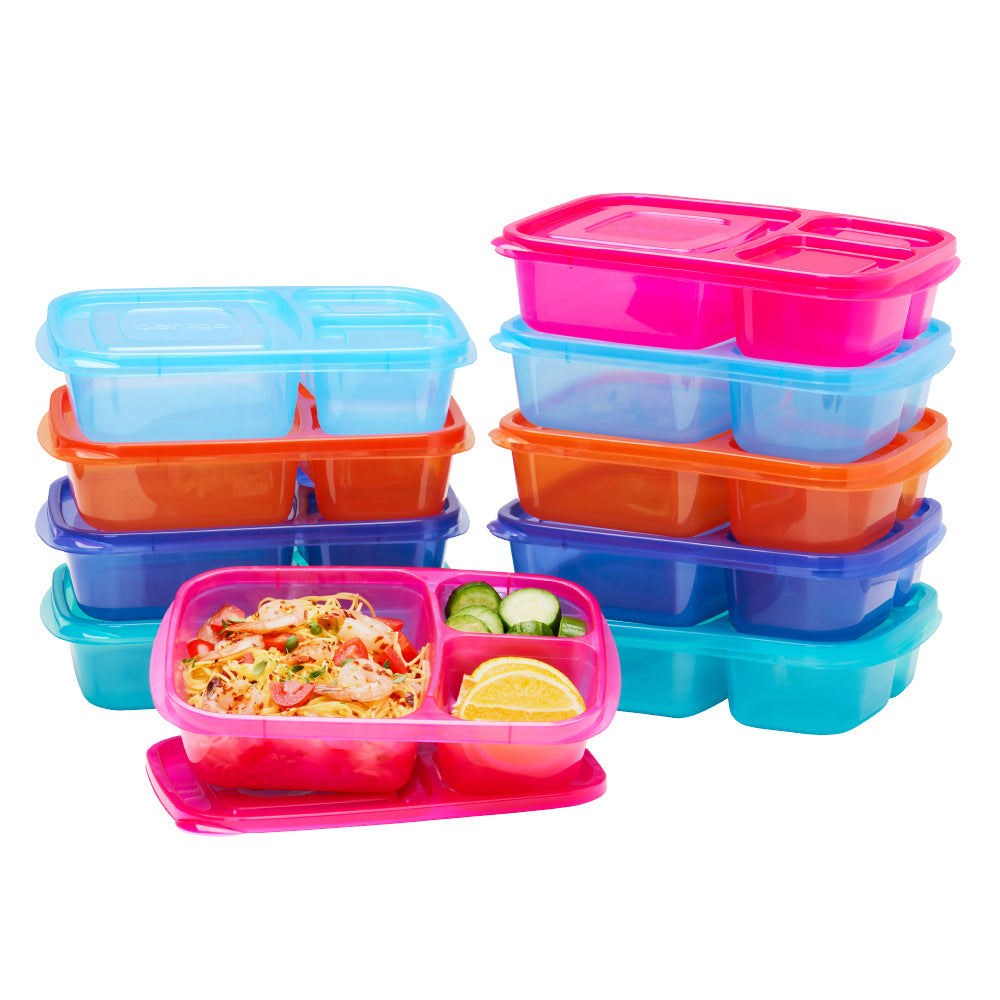 Bentgo Easyboxes 3-Compartment Food Containers 20-Piece Set - Image 10
