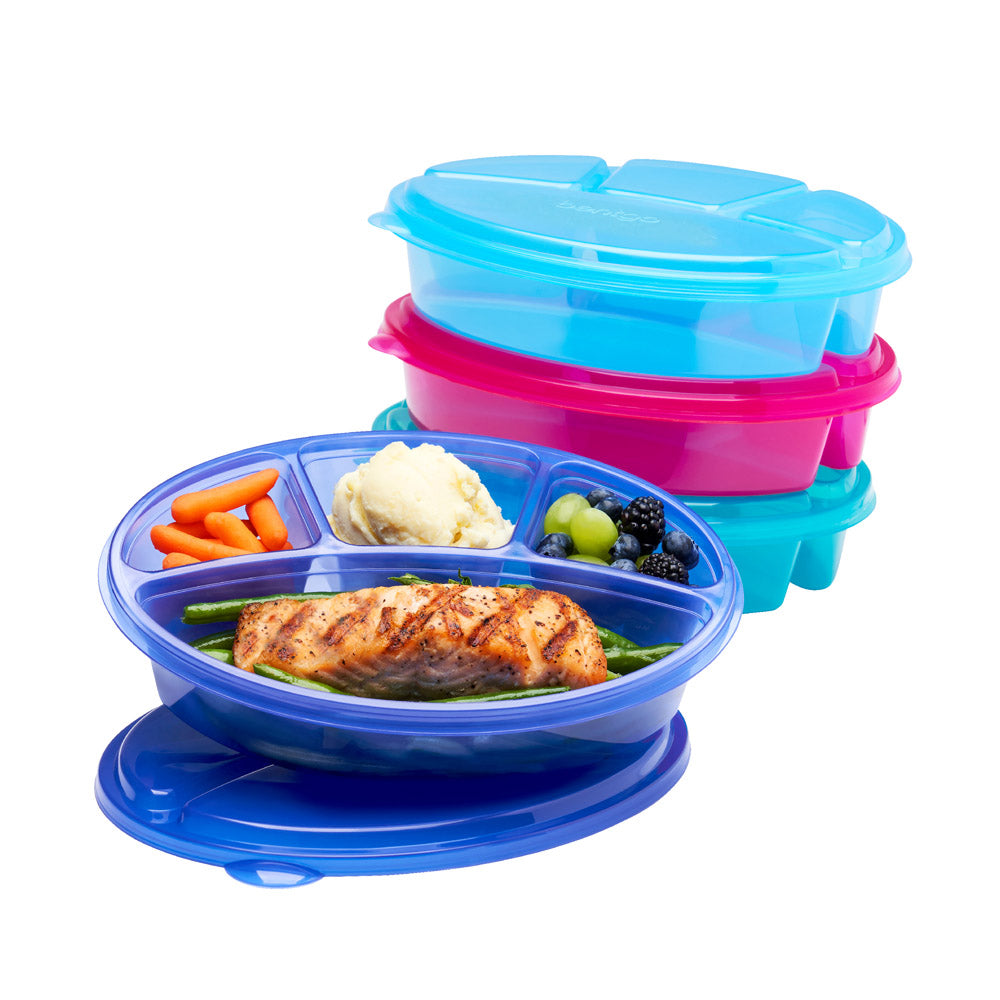 Bentgo Easyboxes 4-Compartment Oval Containers 8-Piece Set - Image 10