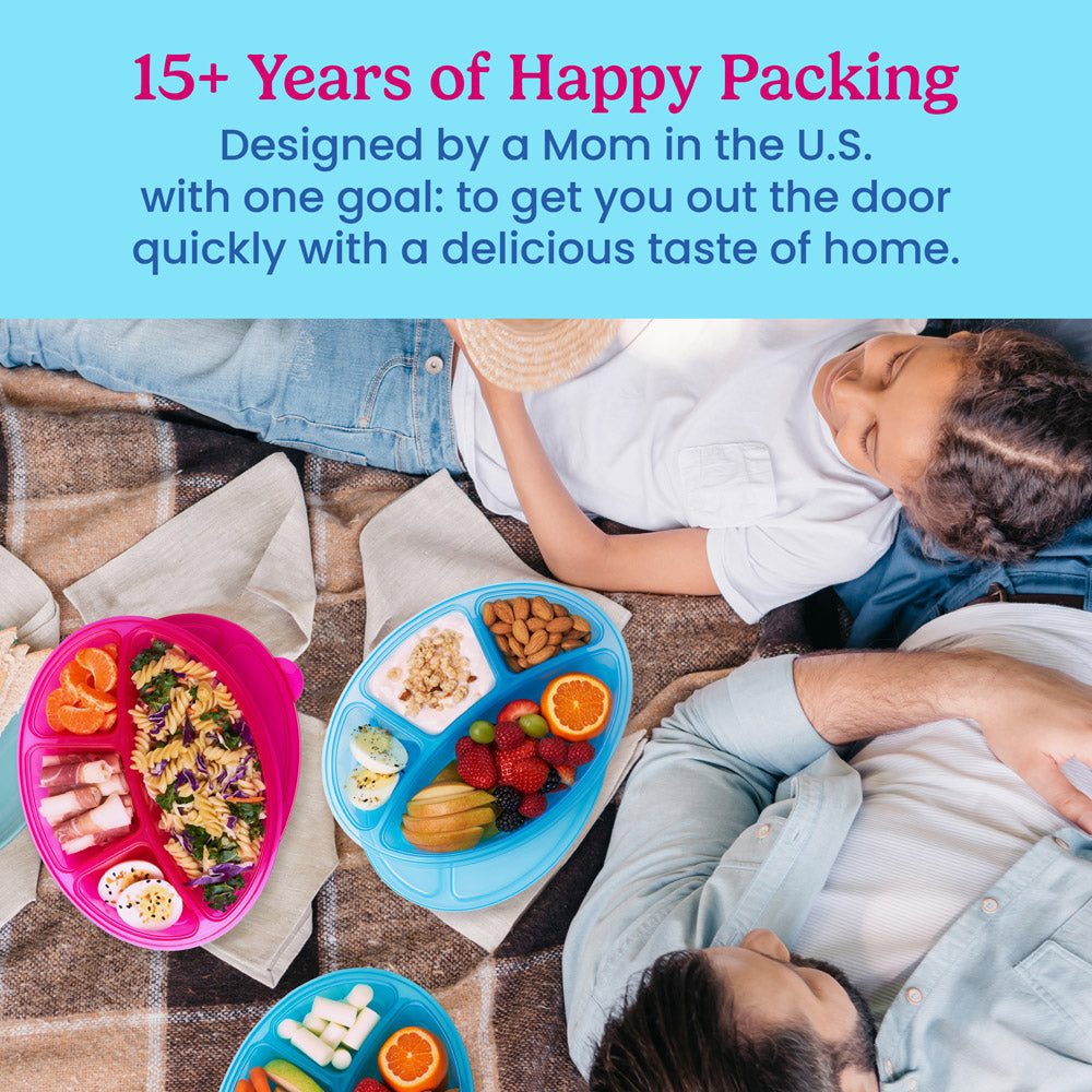 Bentgo Easyboxes 4-Compartment Oval Containers 8-Piece Set - Image 13