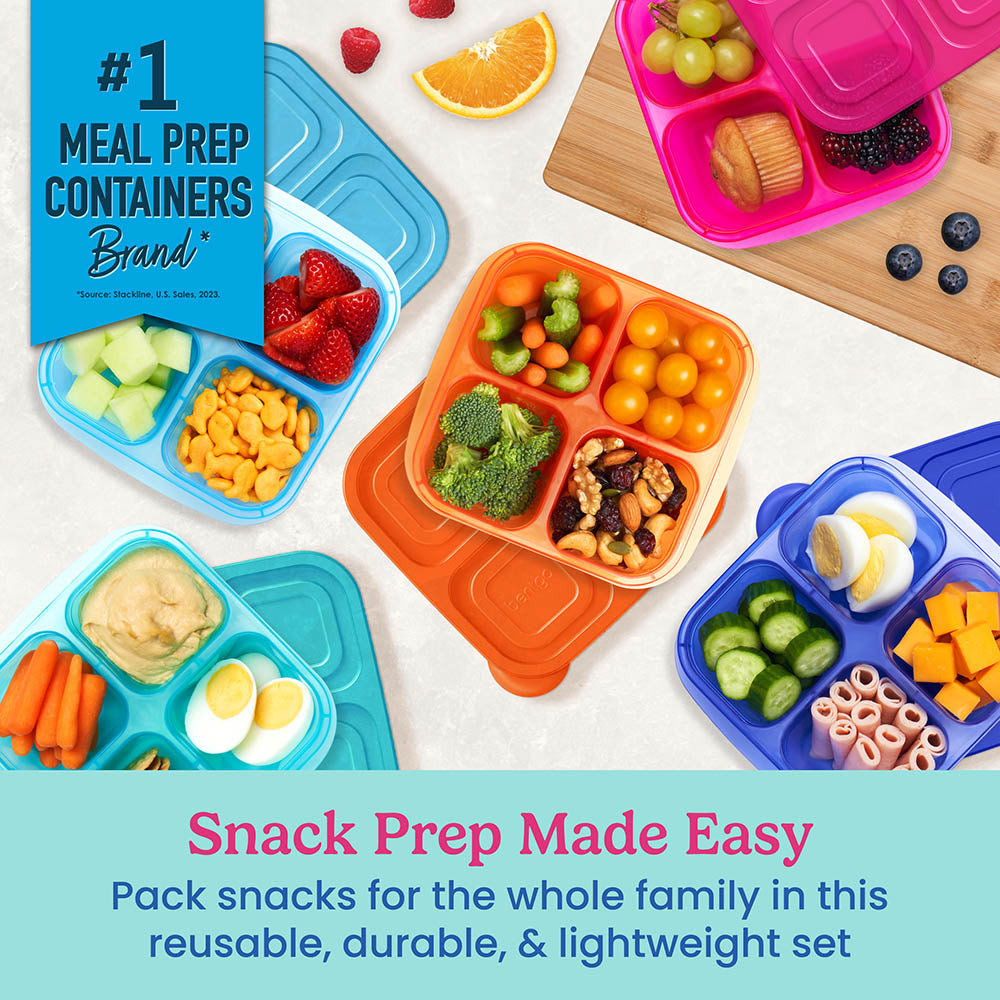 Bentgo Easyboxes 4-Compartment Snack Containers 20-Piece Set - Image 11