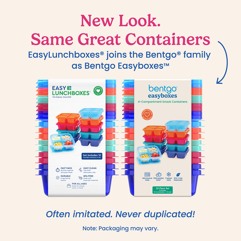 Bentgo Easyboxes 4-Compartment Snack Containers 20-Piece Set - Image 14