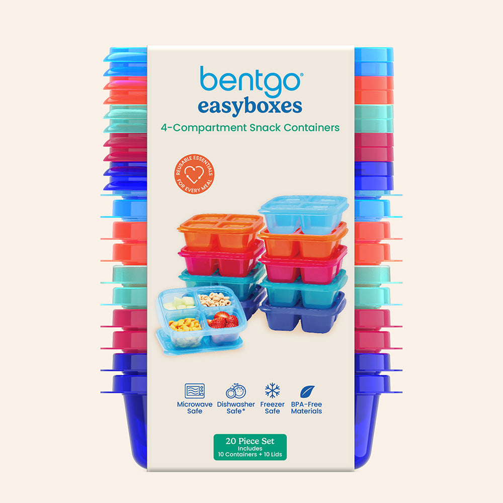Bentgo Easyboxes 4-Compartment Snack Containers 20-Piece Set - Image 18