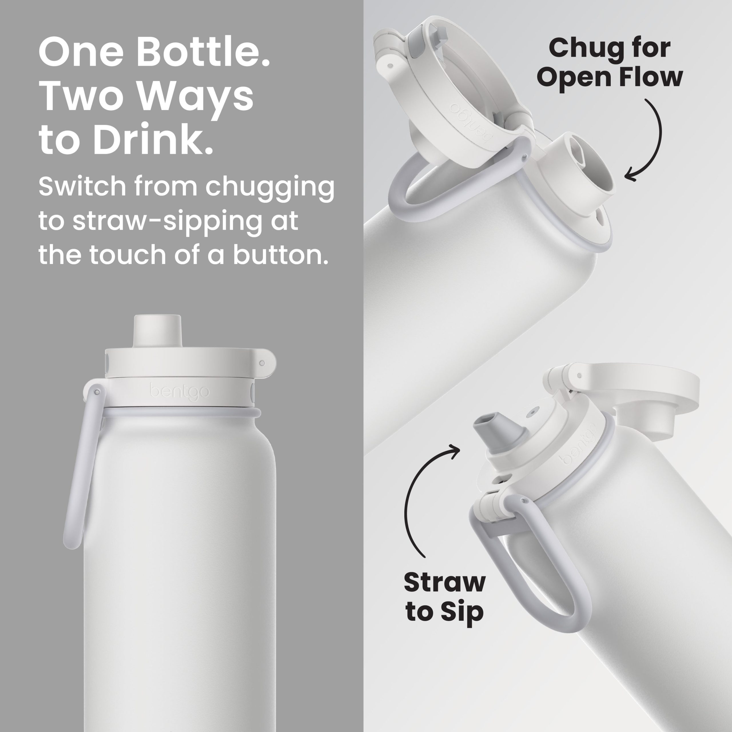Bentgo Flip 2-in-1 Water Bottle (24 fl oz) - Image 18