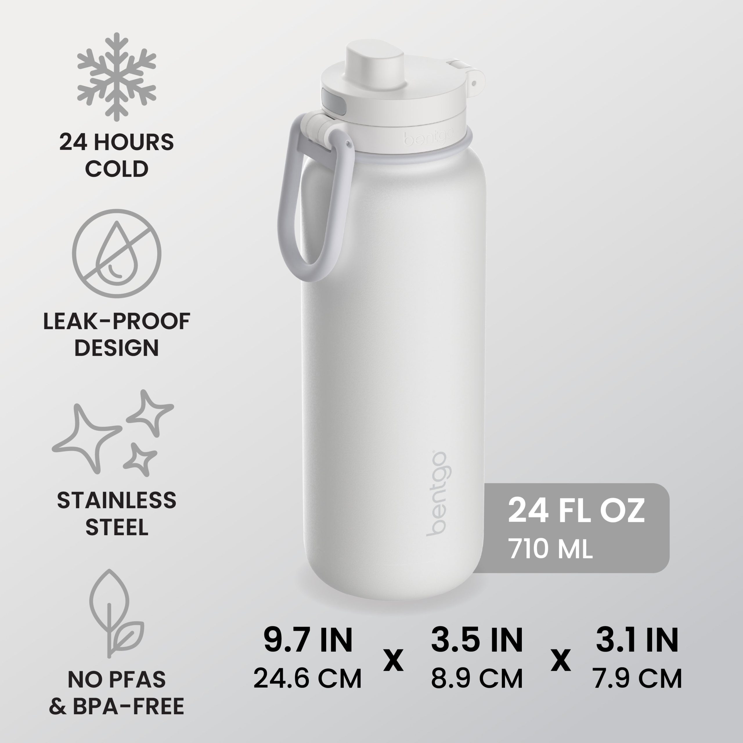 Bentgo Flip 2-in-1 Water Bottle (24 fl oz) - Image 19