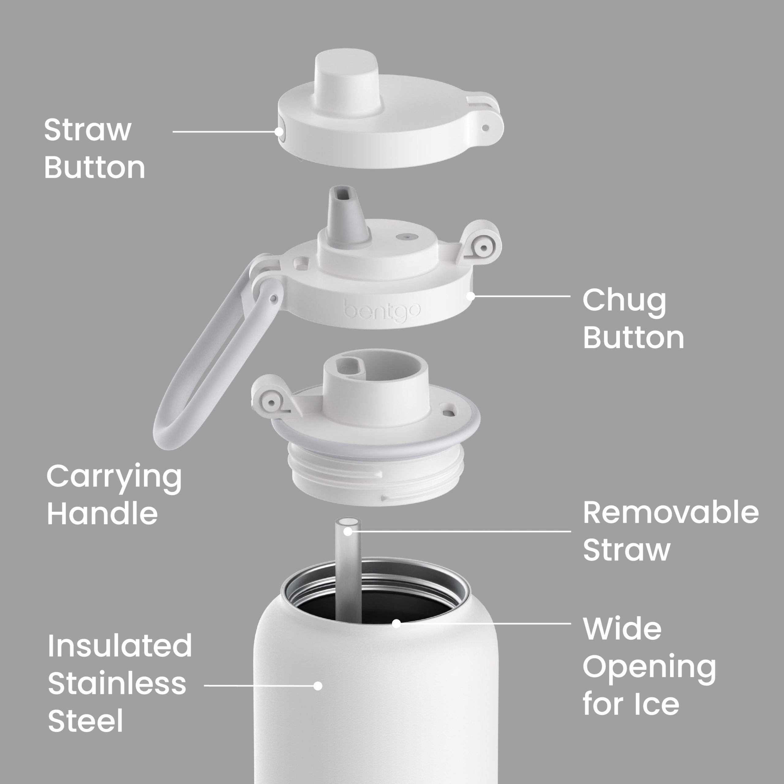 Bentgo Flip 2-in-1 Water Bottle (24 fl oz) - Image 22