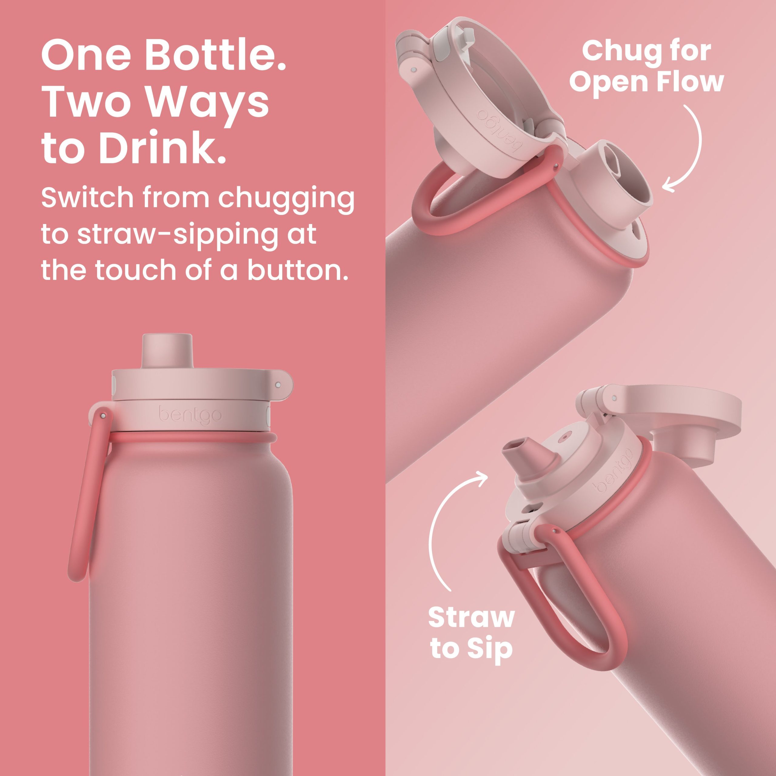 Bentgo Flip 2-in-1 Water Bottle (24 fl oz) - Image 26
