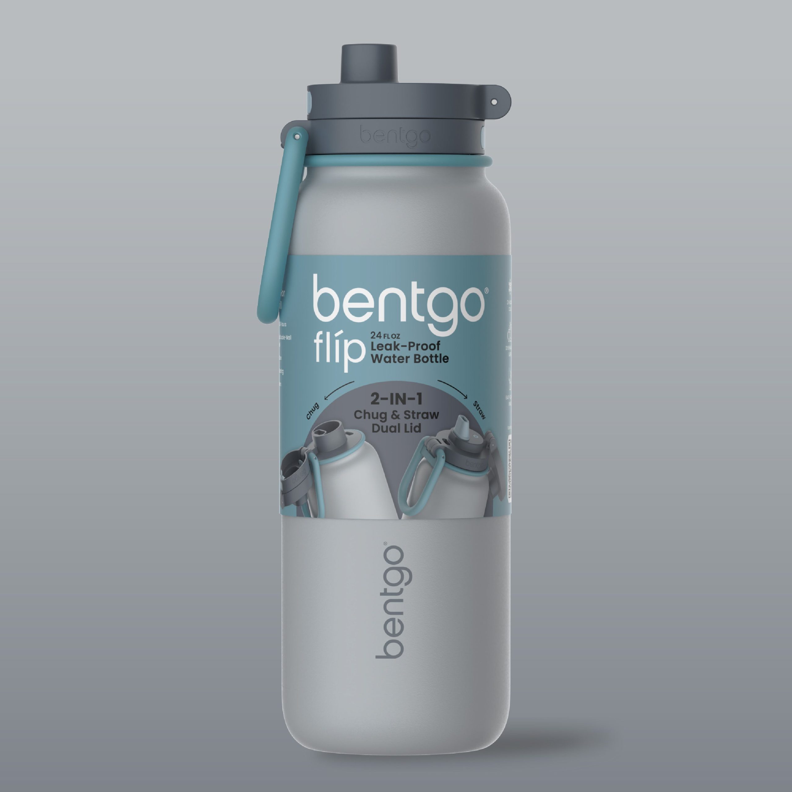 Bentgo Flip 2-in-1 Water Bottle (24 fl oz) - Image 8