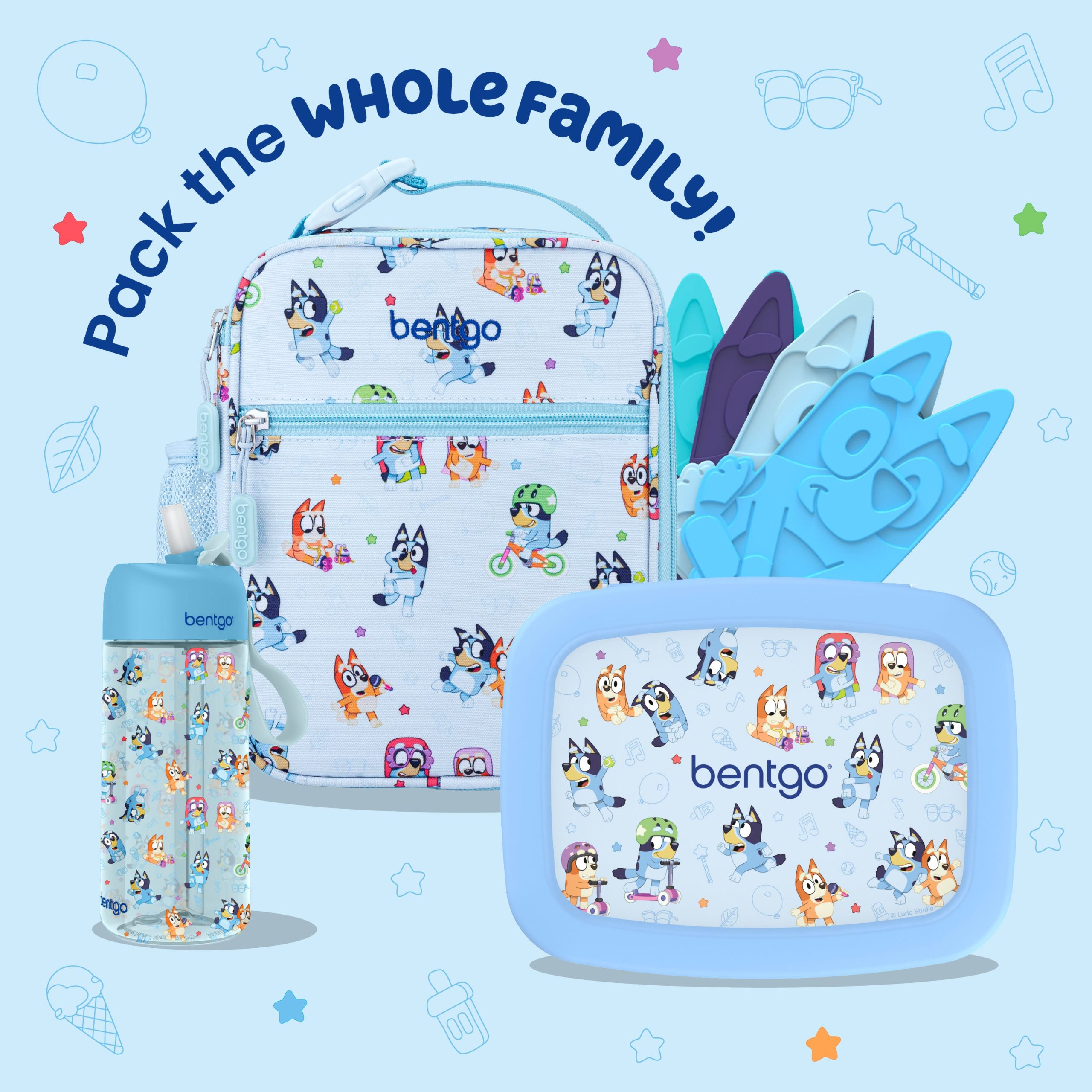 Bentgo + Bluey Reusable Ice Packs (4-Pack) - Image 5