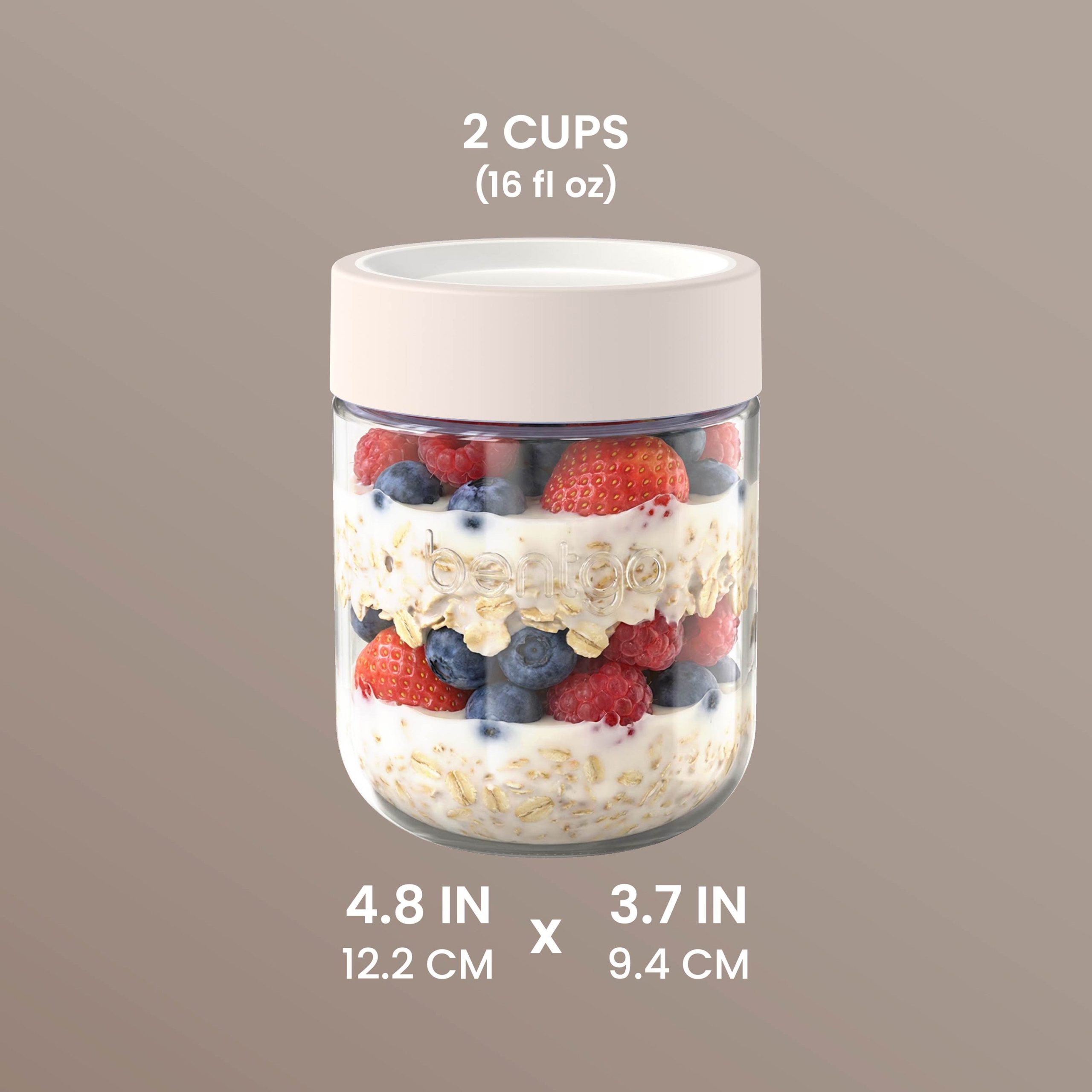Bentgo Leak-Proof Glass Food Jars (16 fl oz Jars) - Image 5