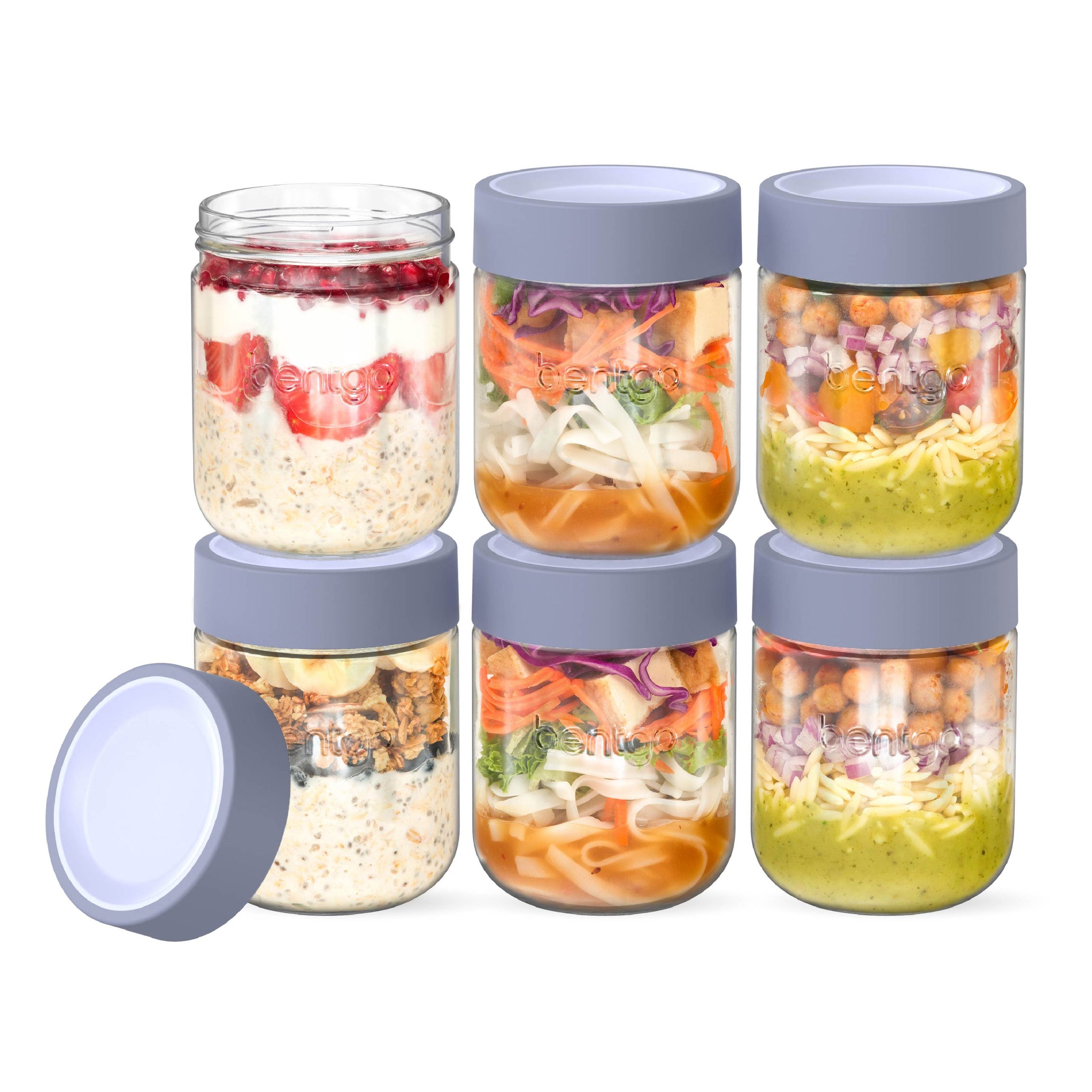 Bentgo Leak-Proof Glass Food Jars (16 fl oz Jars) - Image 7