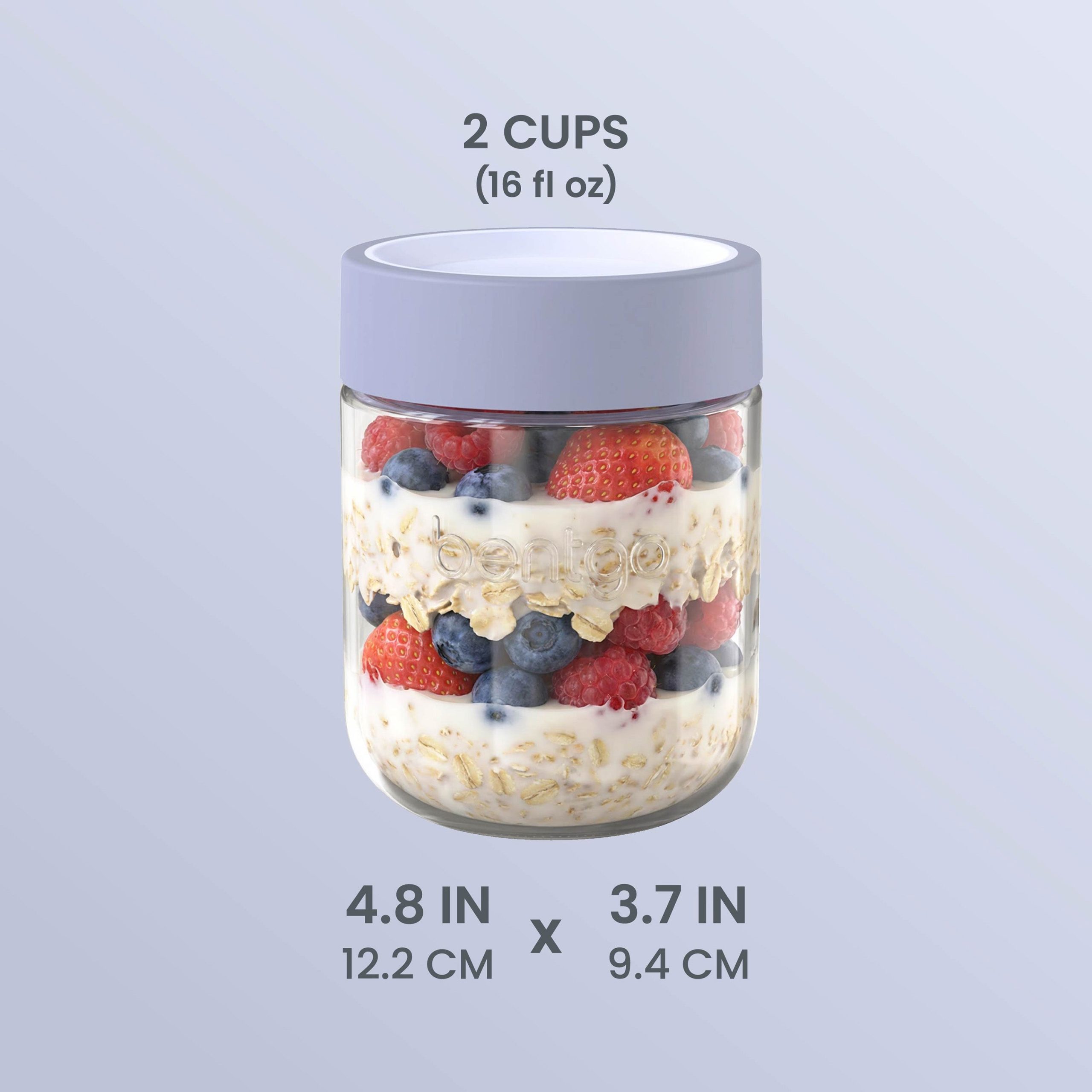 Bentgo Leak-Proof Glass Food Jars (16 fl oz Jars) - Image 11