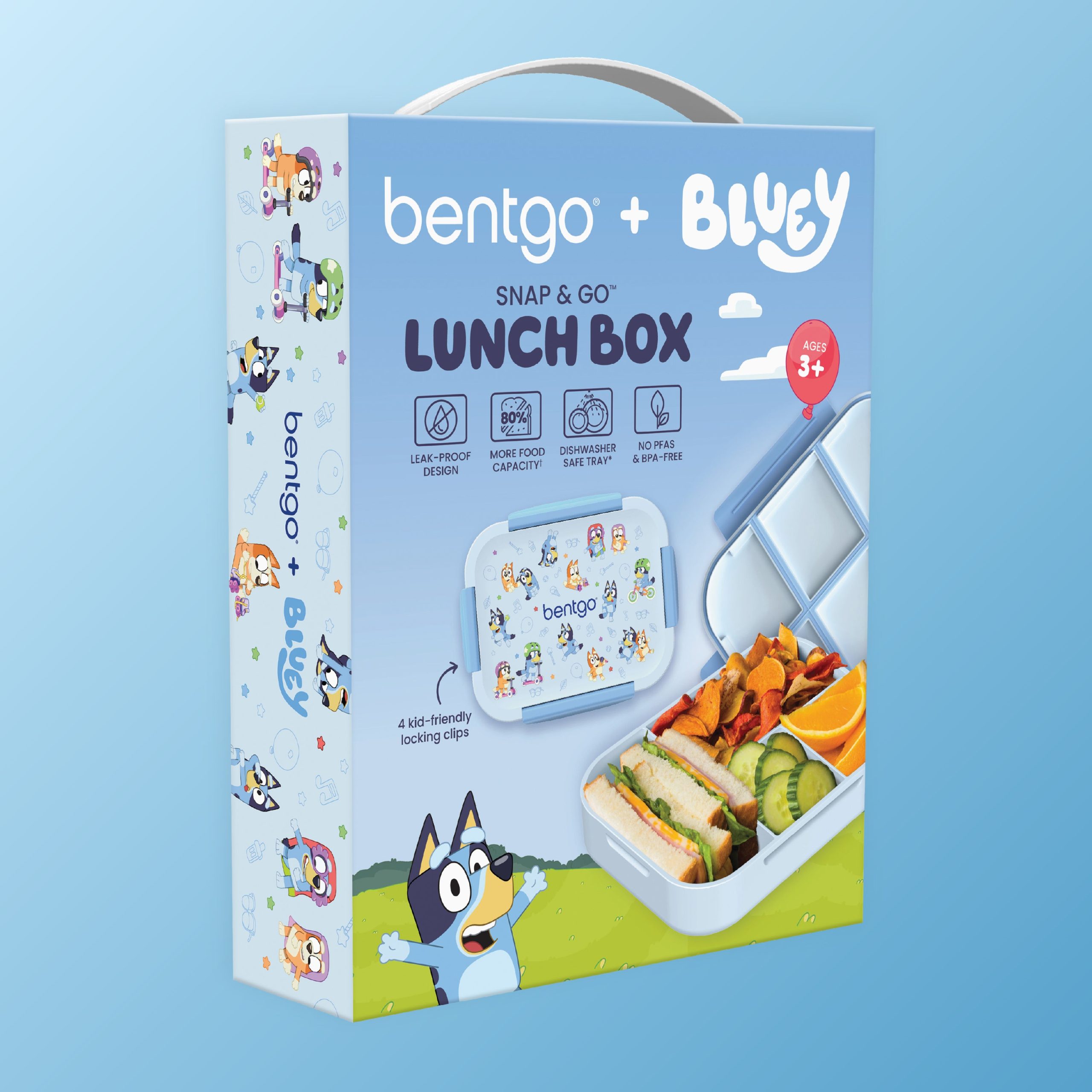 Bentgo + Bluey Kids Snap & Go Lunch Box - Image 8