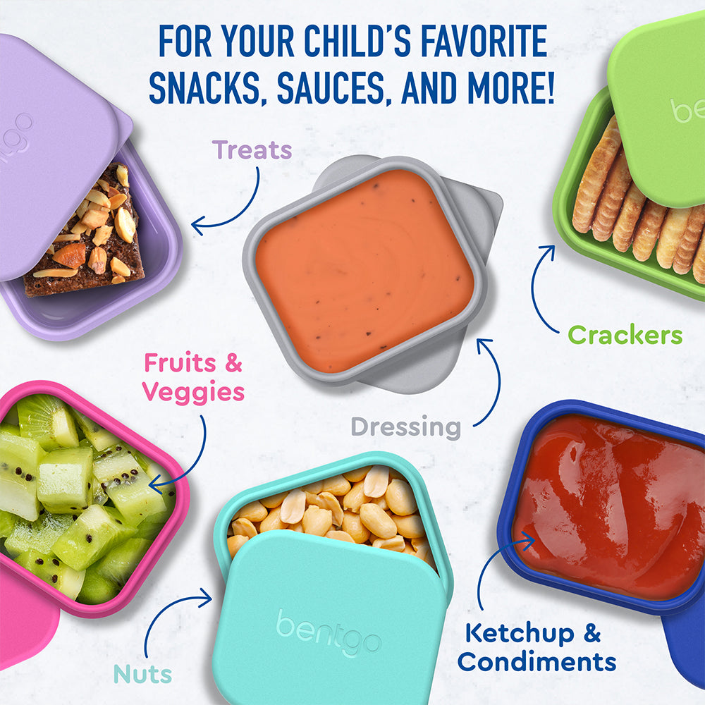 Bentgo Kids Sidekicks 2-Pack Silicone Container Set - Image 4