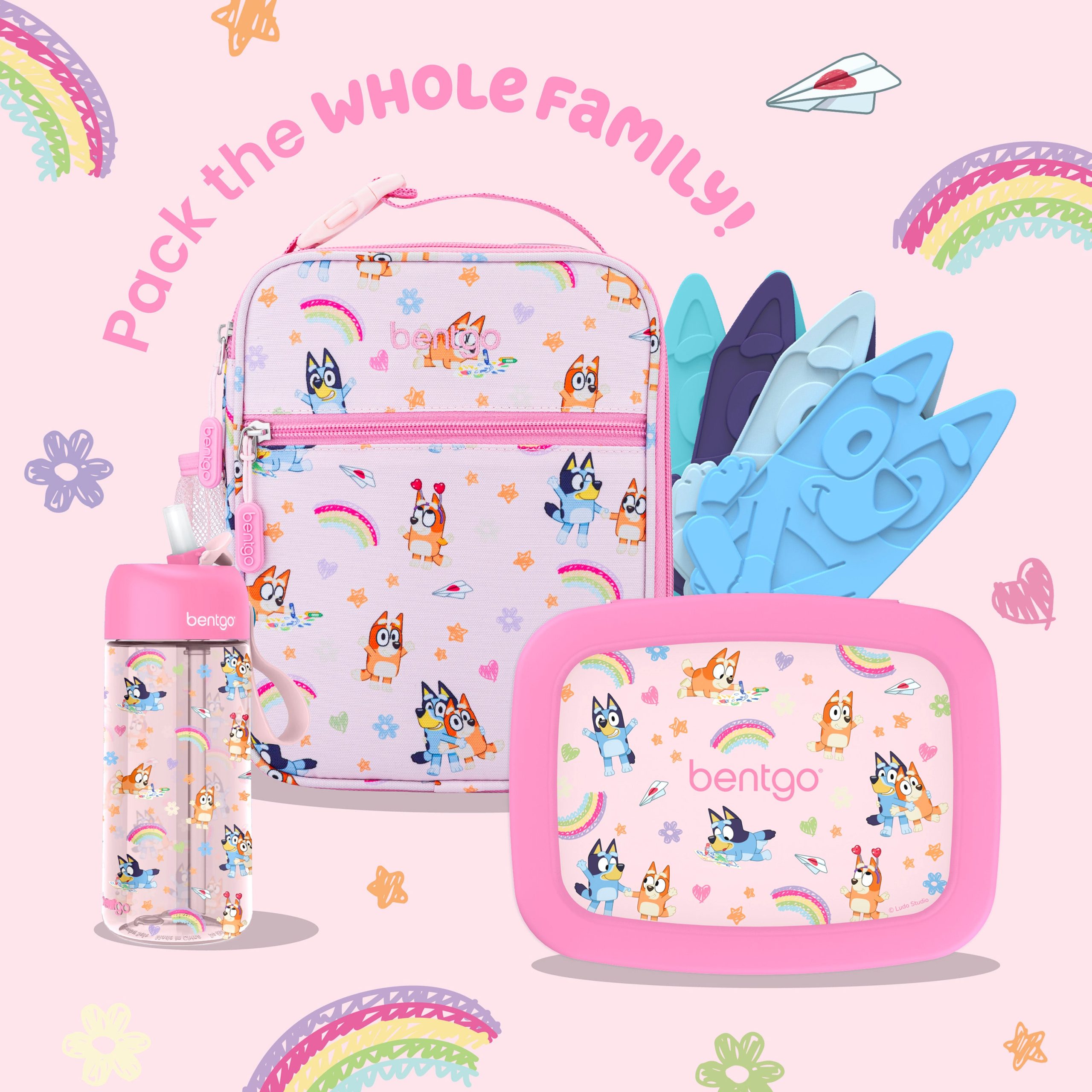 Bentgo + Bluey Kids Prints Lunch Box - Image 15