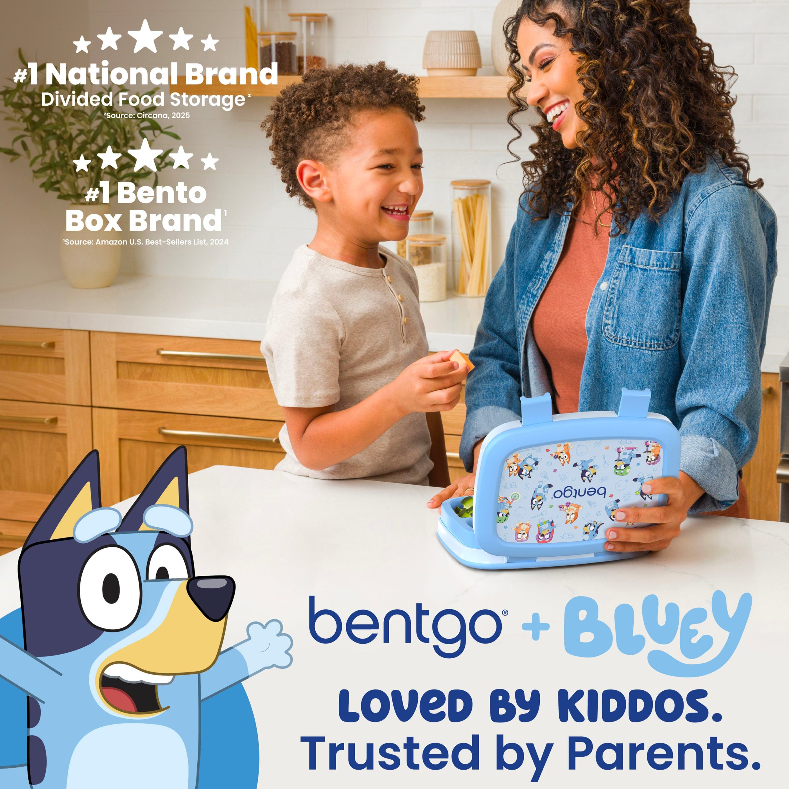 Bentgo + Bluey Kids Prints Lunch Box - Image 2