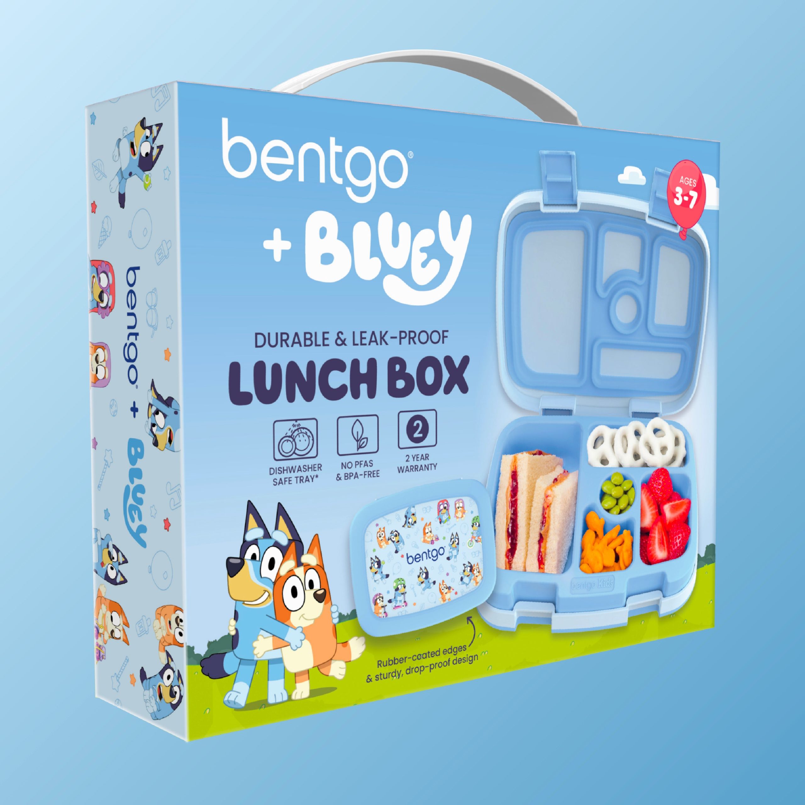 Bentgo + Bluey Kids Prints Lunch Box - Image 8