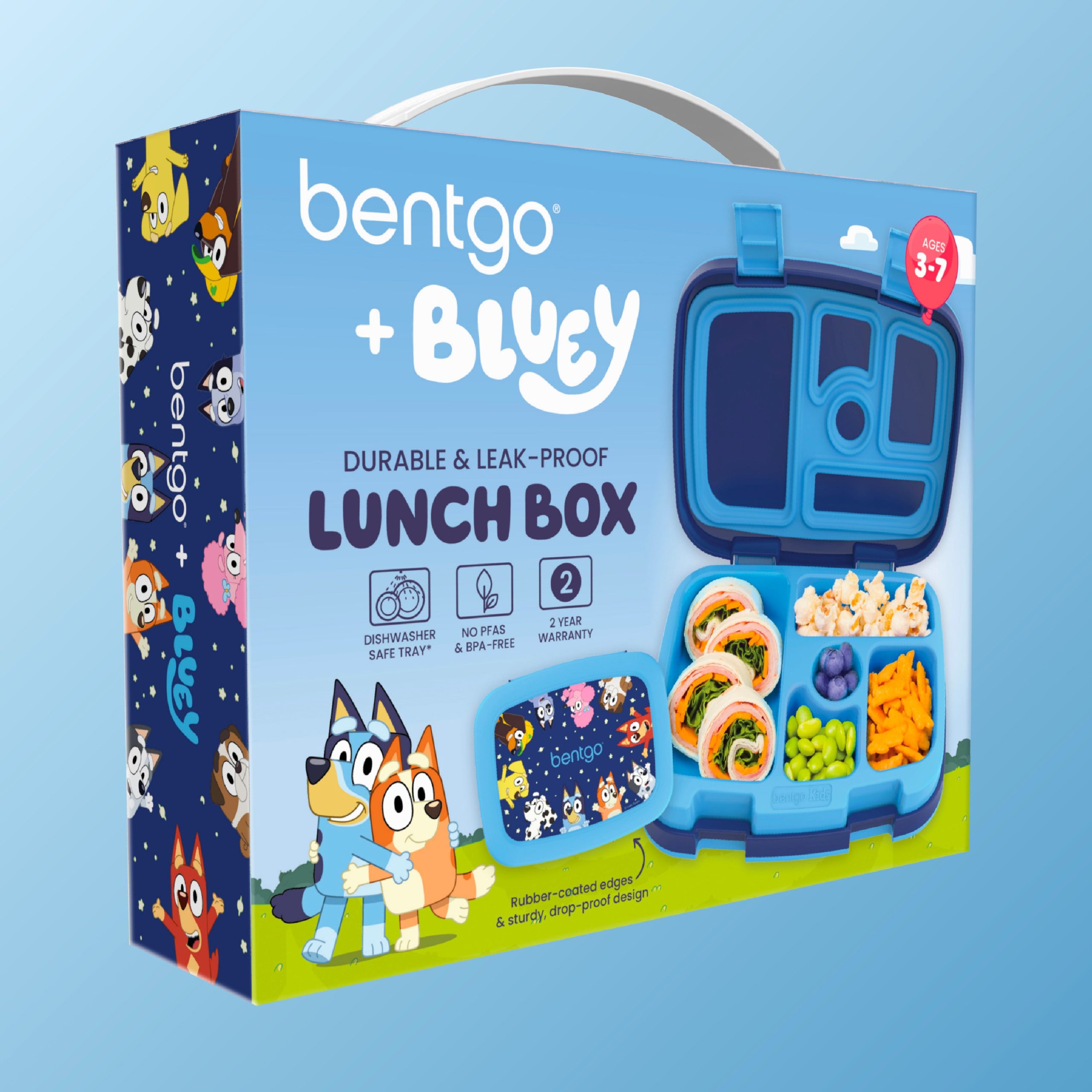 Bentgo + Bluey Kids Prints Lunch Box - Image 24
