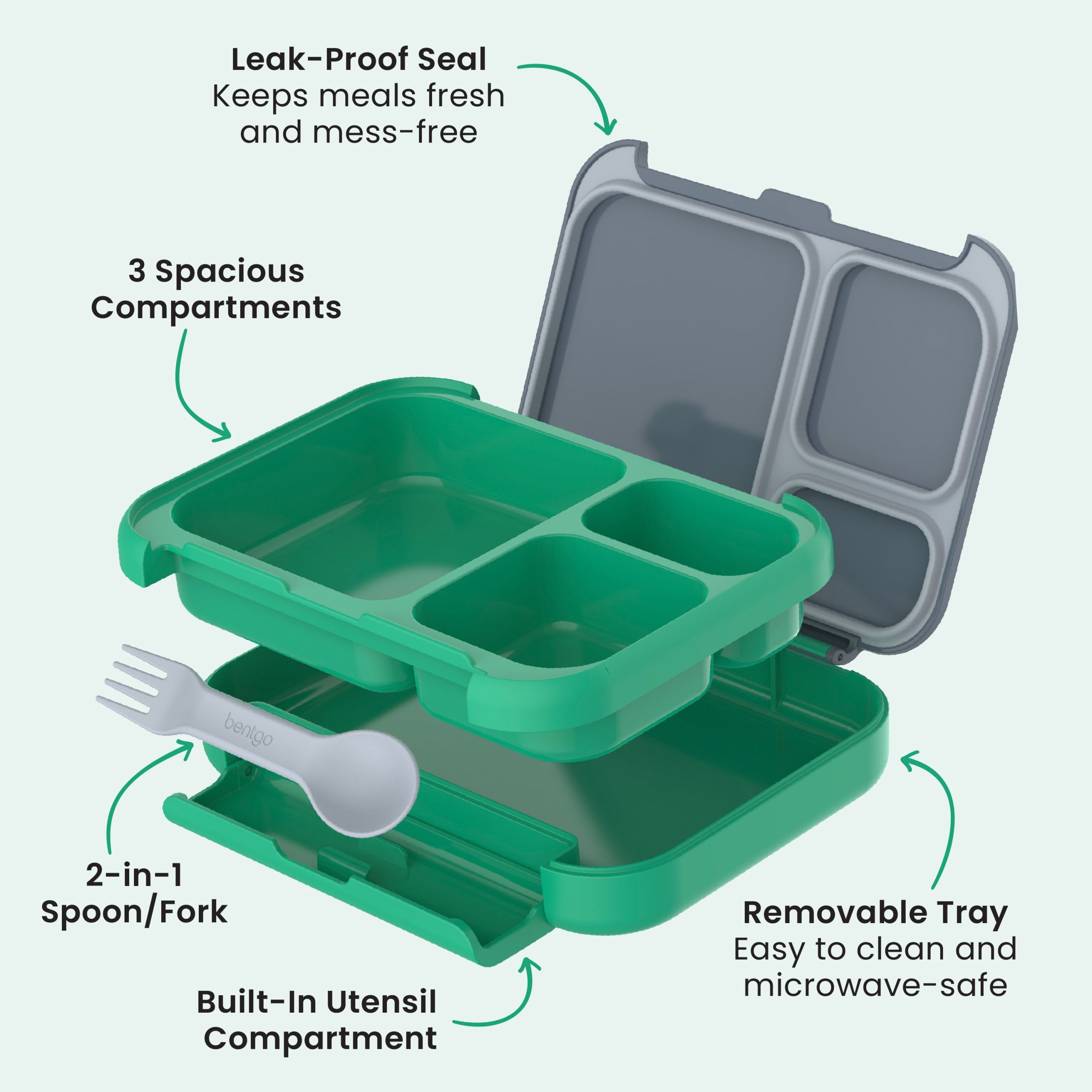 Bentgo Kids Stow & Go Lunch Box - Image 5