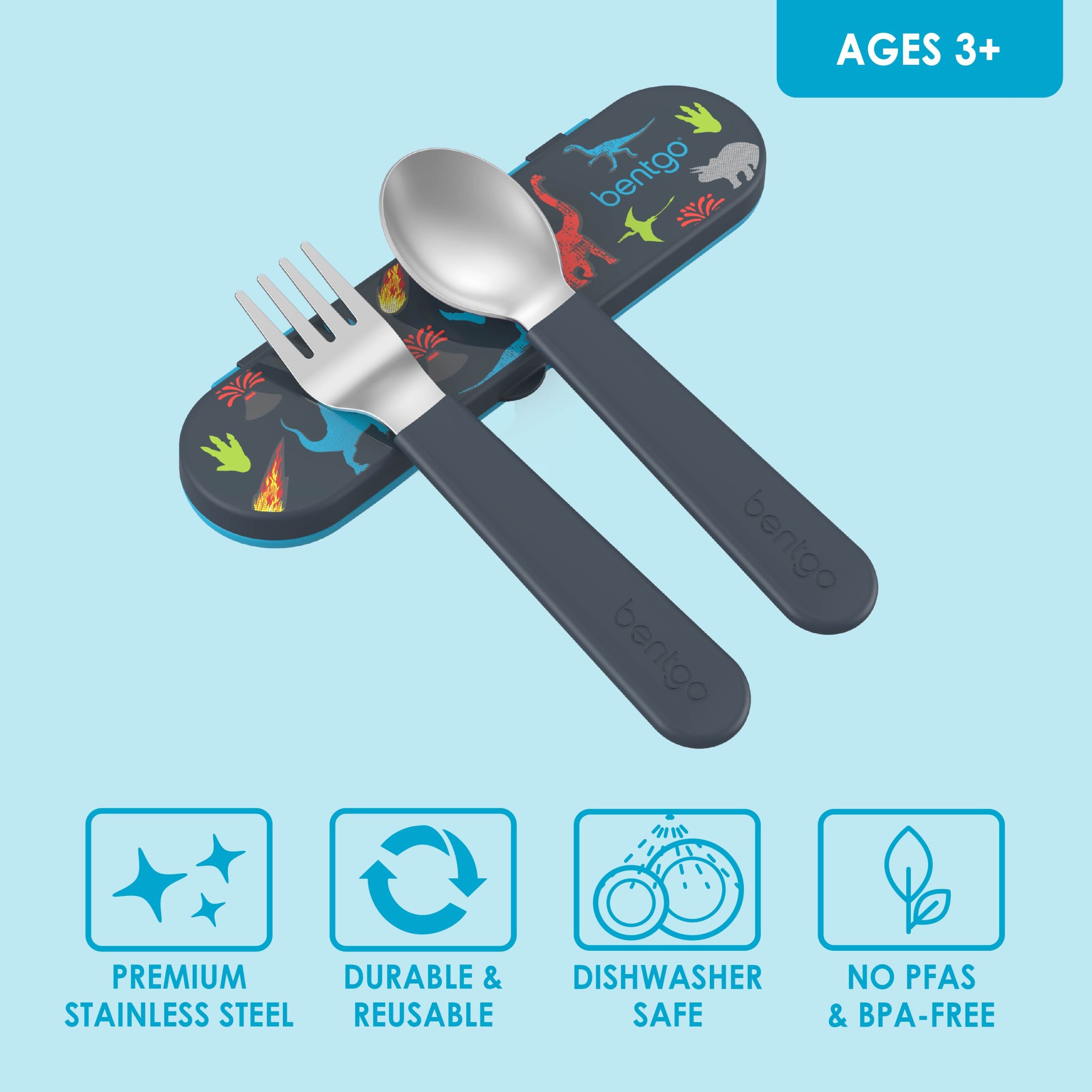 Bentgo Kids Stainless Steel Utensil Set - Image 10