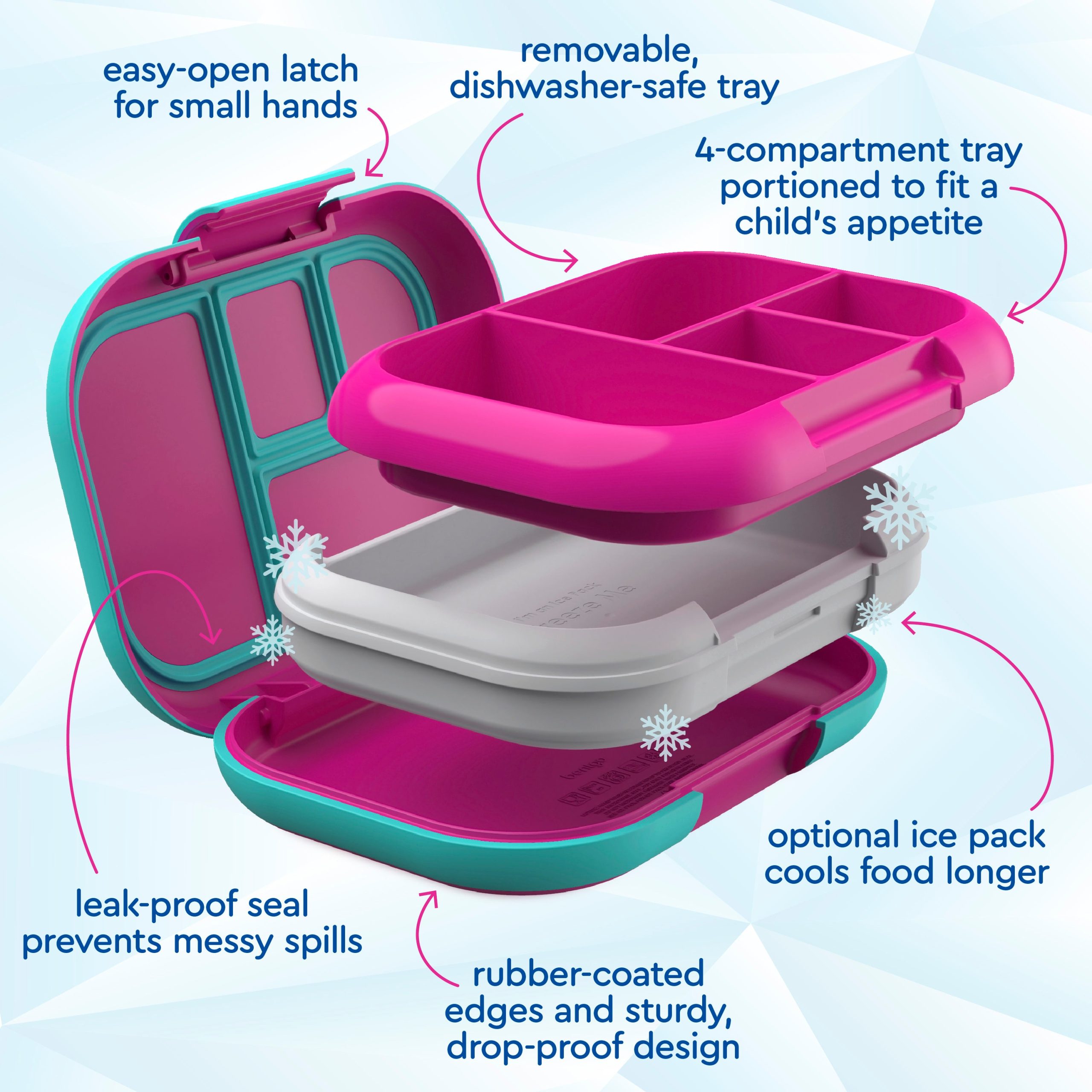 Bentgo Chill Kids Lunch & Snack Box - Image 28