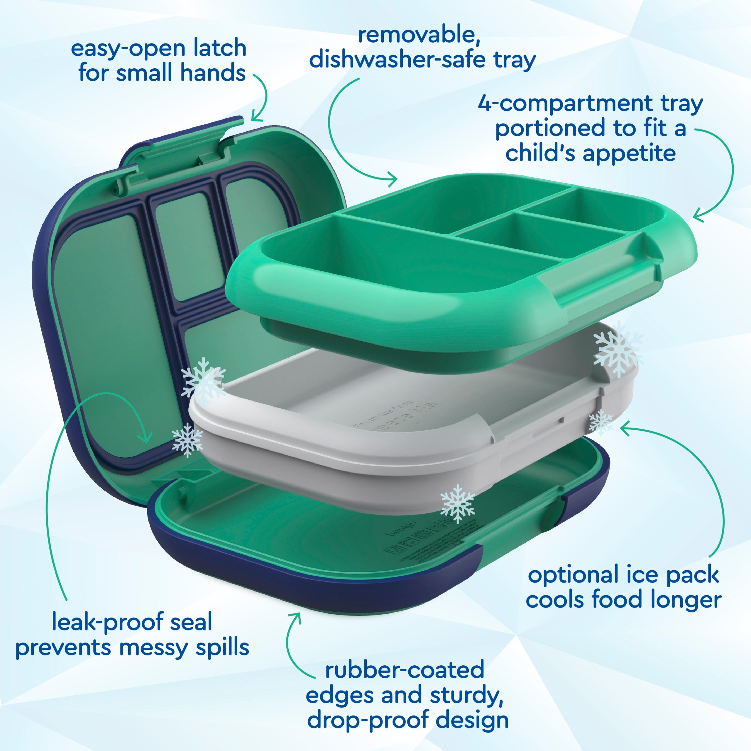 Bentgo Chill Kids Lunch & Snack Box - Image 5