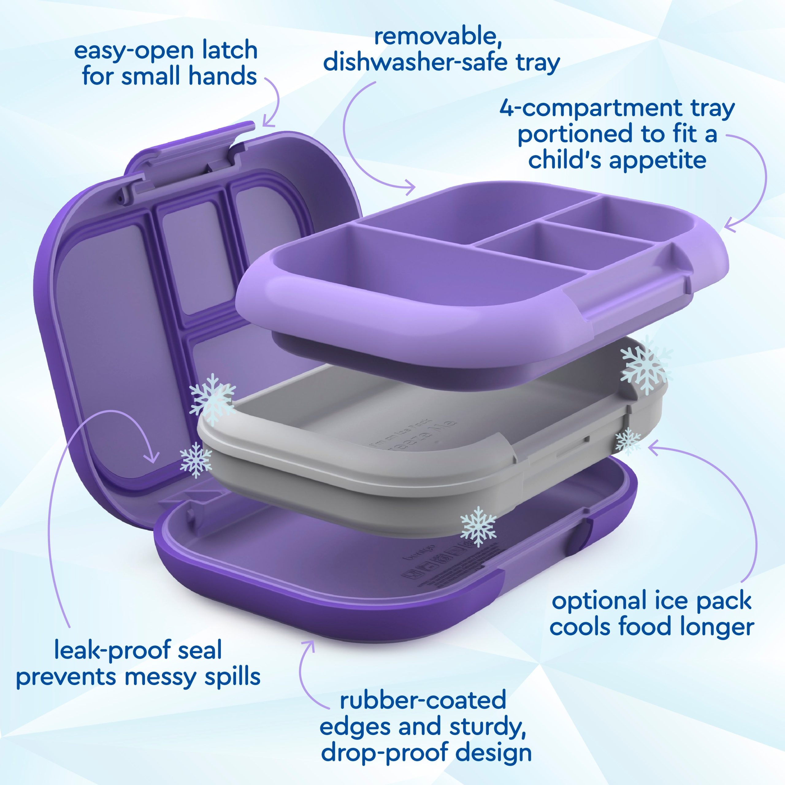 Bentgo Chill Kids Lunch & Snack Box - Image 17