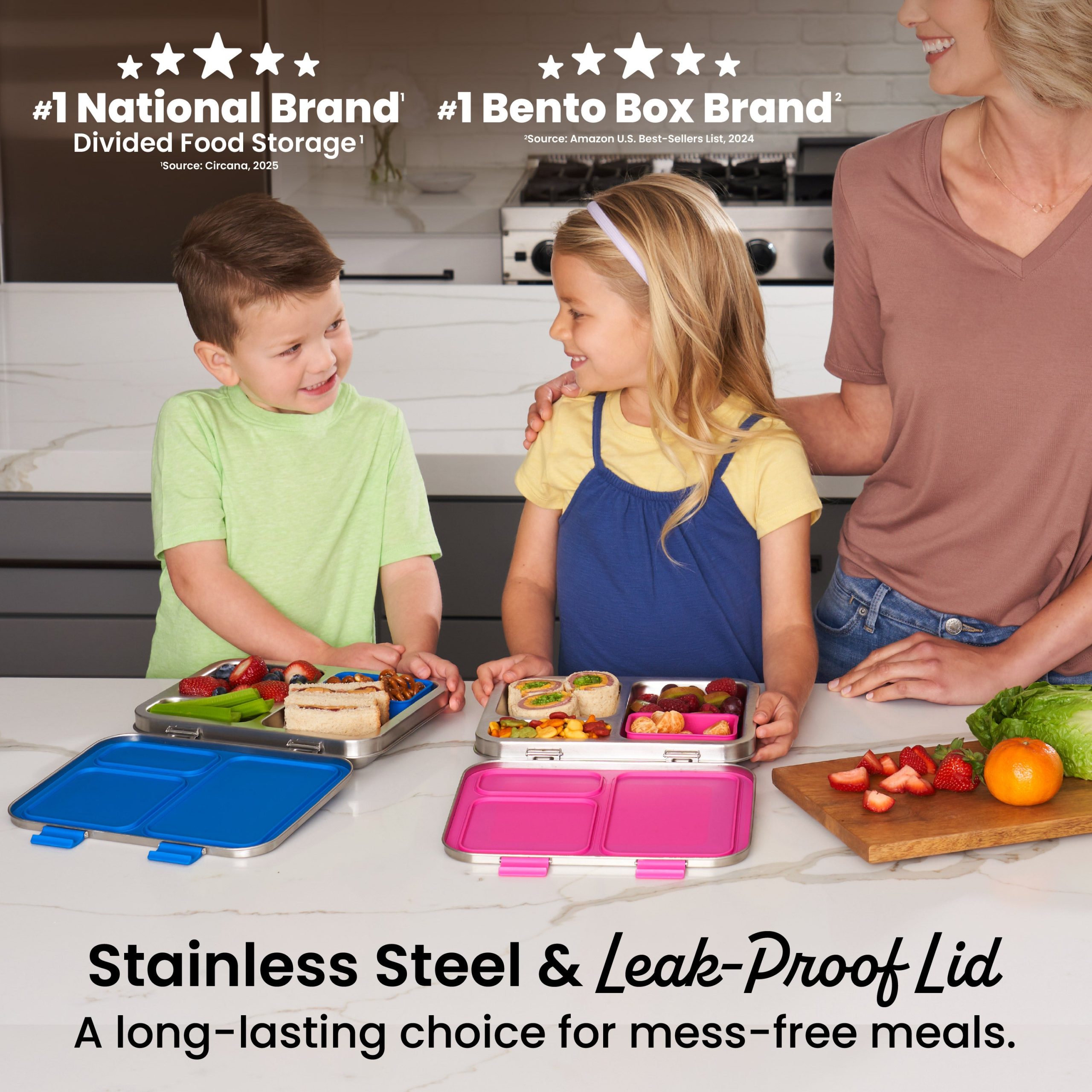 Bentgo Kids Stainless Steel Lunch Box - Image 18