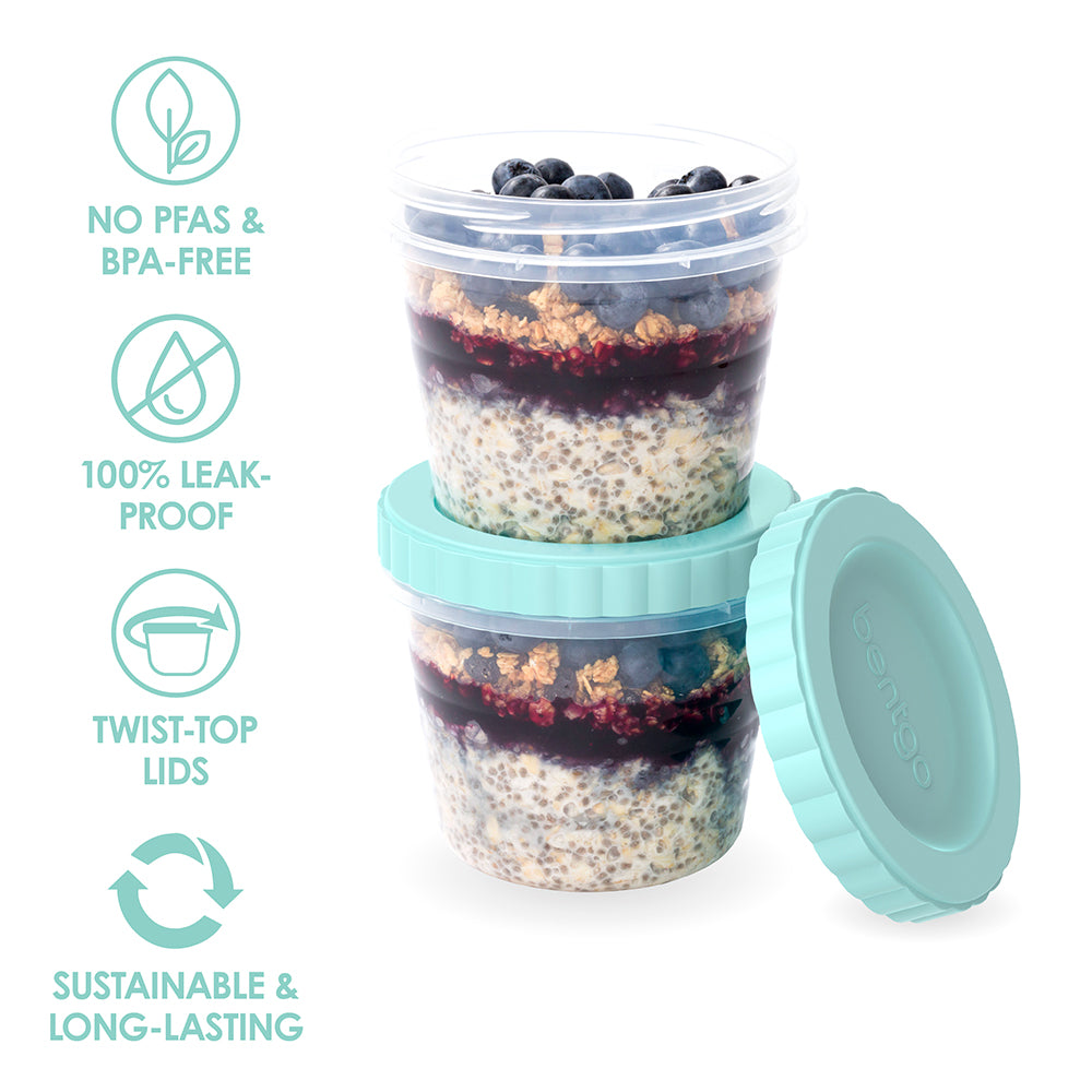 Bentgo Prep Twist-Top Fluid Ounce Containers (20-Piece) - Image 11