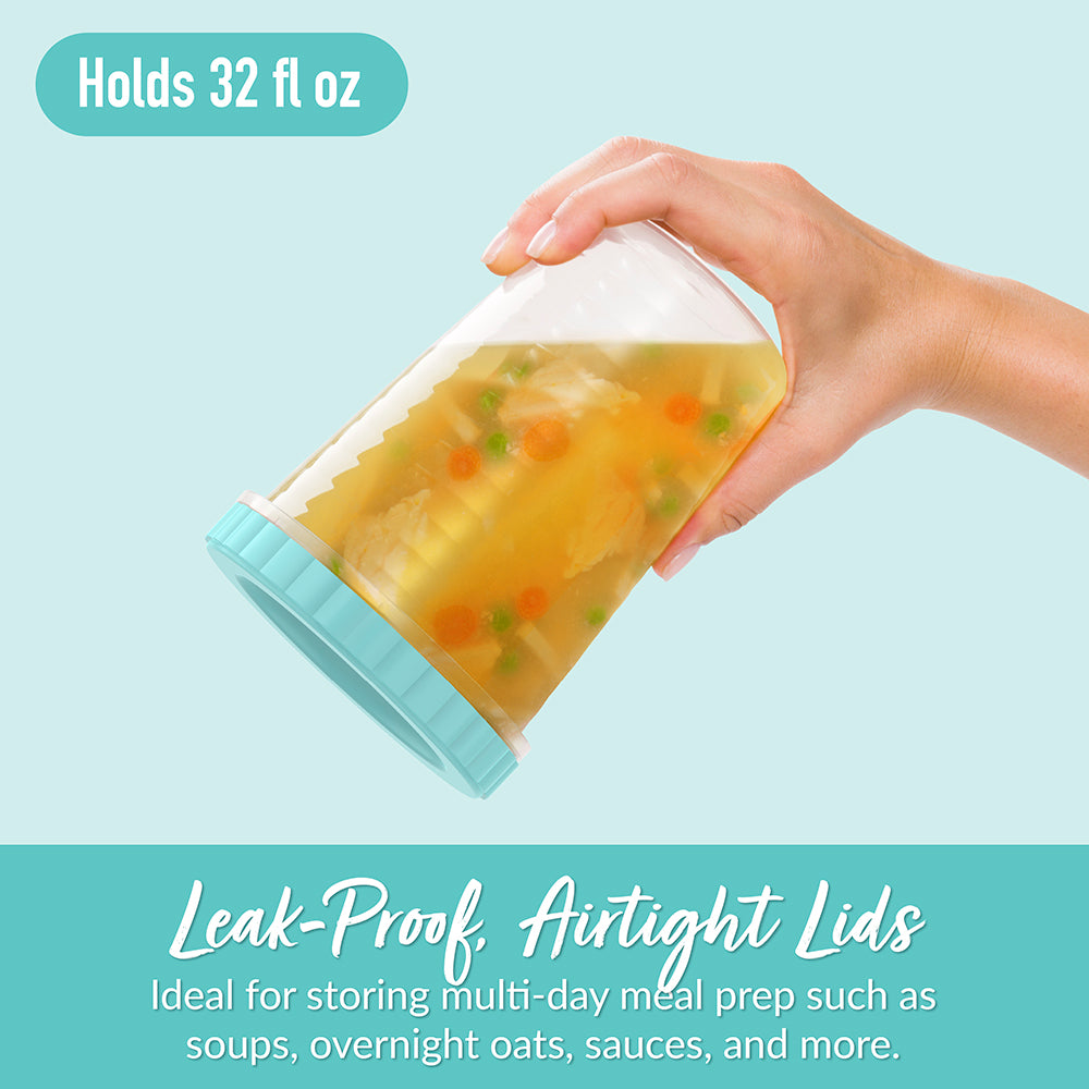 Bentgo Prep Twist-Top Fluid Ounce Containers (20-Piece) - Image 15