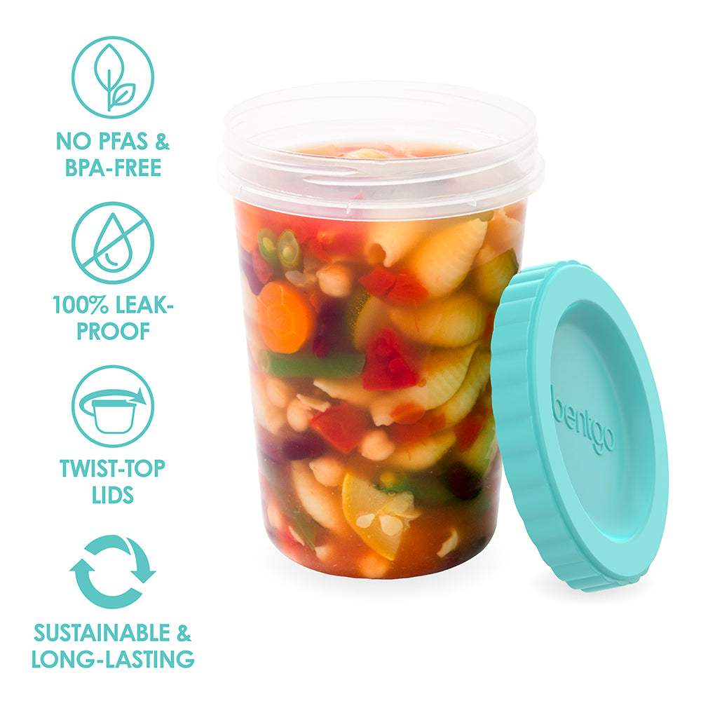 Bentgo Prep Twist-Top Fluid Ounce Containers (20-Piece) - Image 16