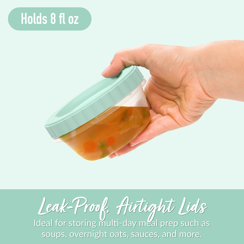 Bentgo Prep Twist-Top Fluid Ounce Containers (20-Piece) - Image 3