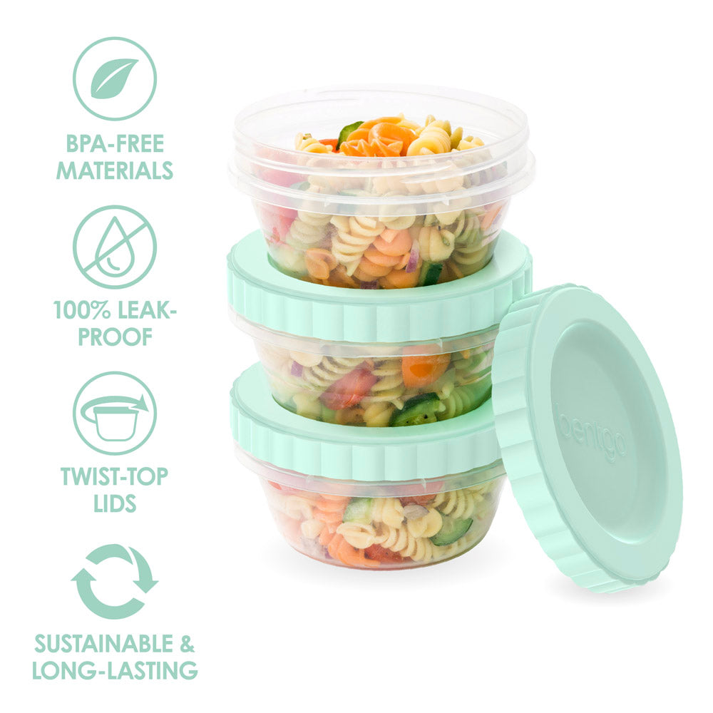 Bentgo Prep Twist-Top Fluid Ounce Containers (20-Piece) - Image 4