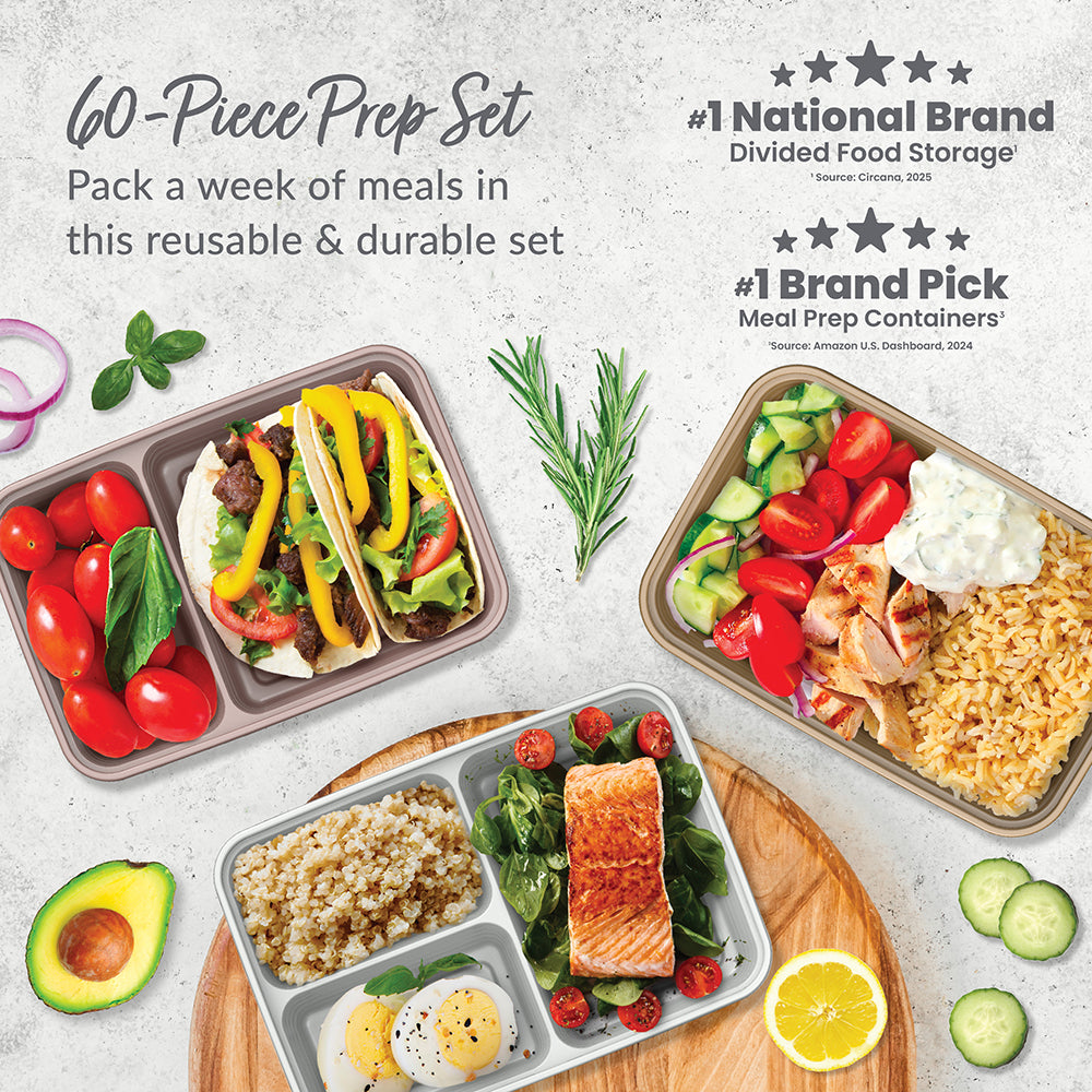 Bentgo Prep 60-Piece Meal Prep Kit - Image 2
