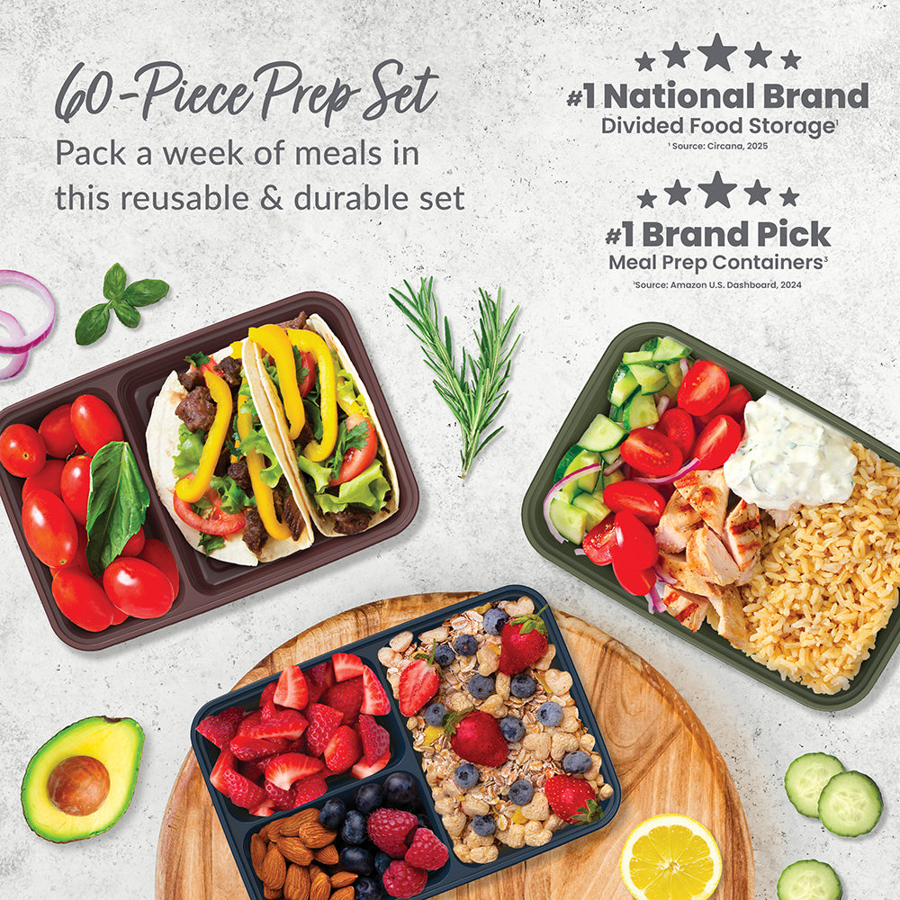 Bentgo Prep 60-Piece Meal Prep Kit - Image 18
