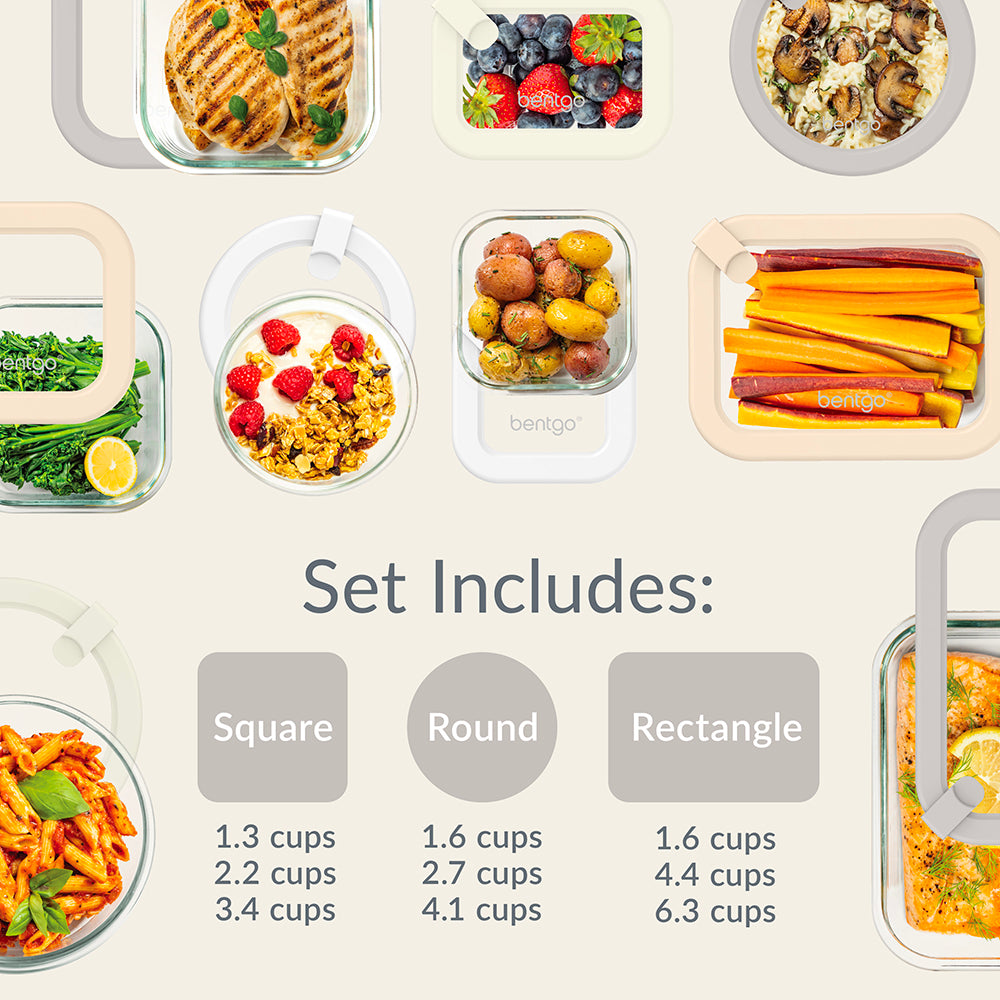 Bentgo Signature Glass Food Storage Set (18-Piece) - Image 13