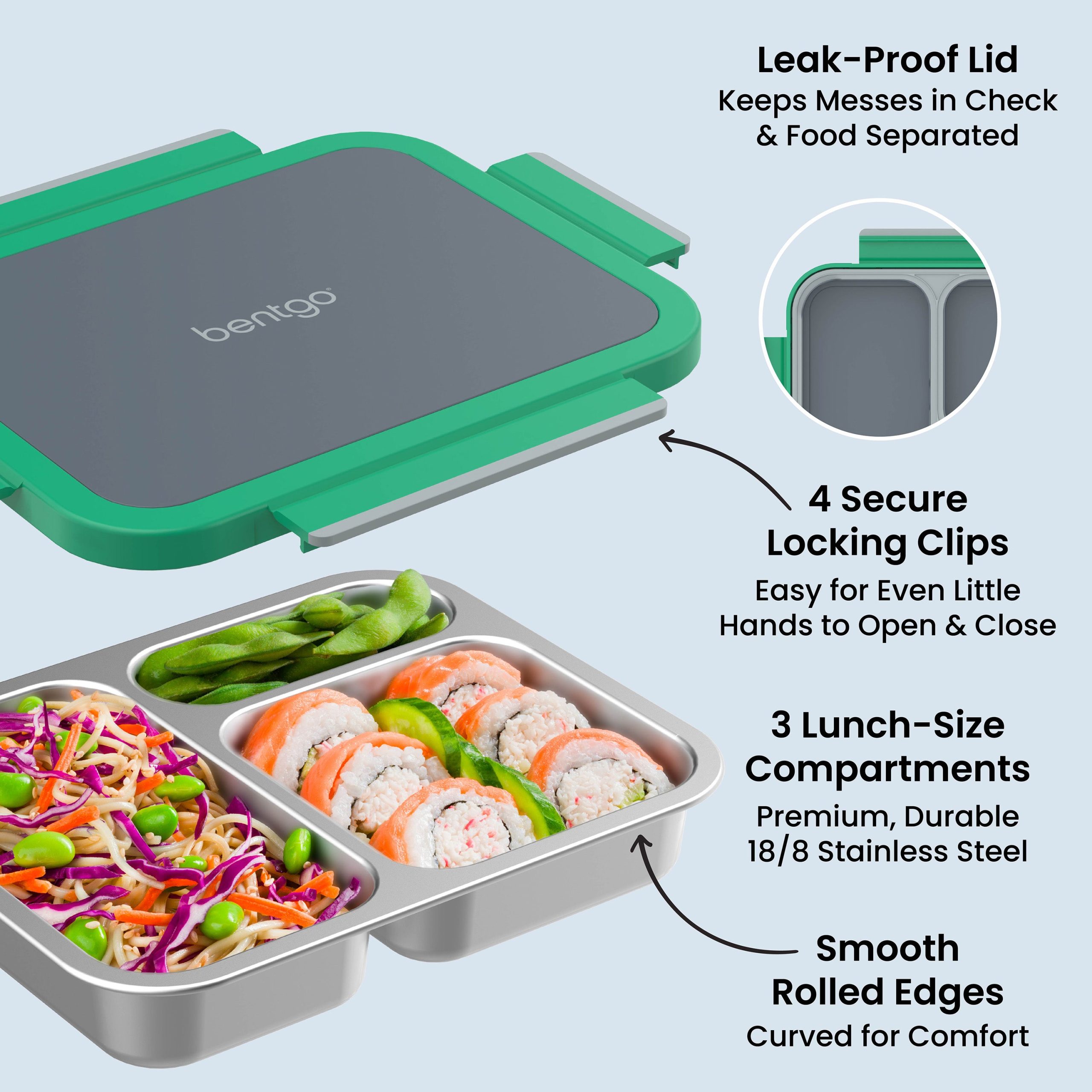 Bentgo Stainless Steel Lunch Box - Image 21