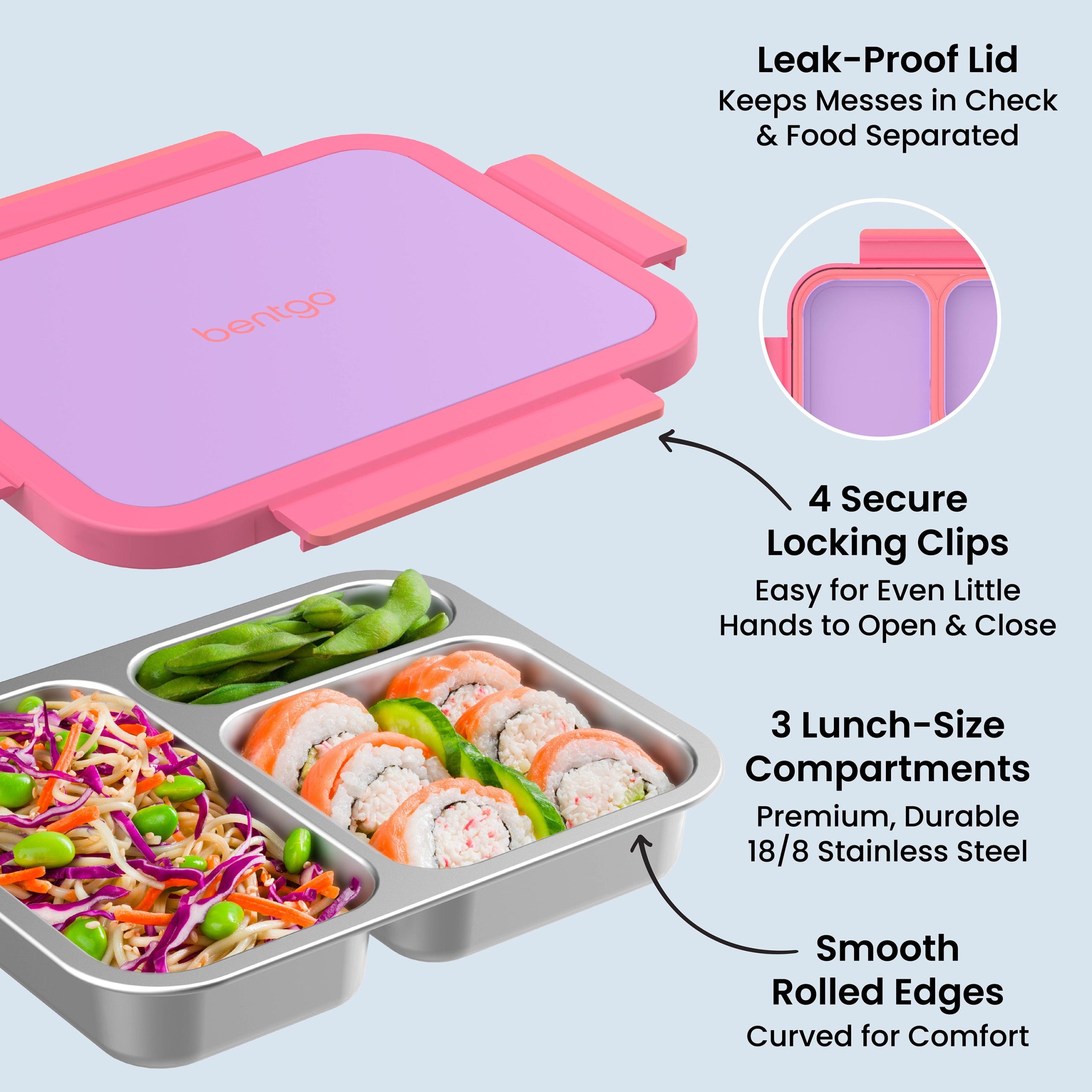 Bentgo Stainless Steel Lunch Box - Image 5