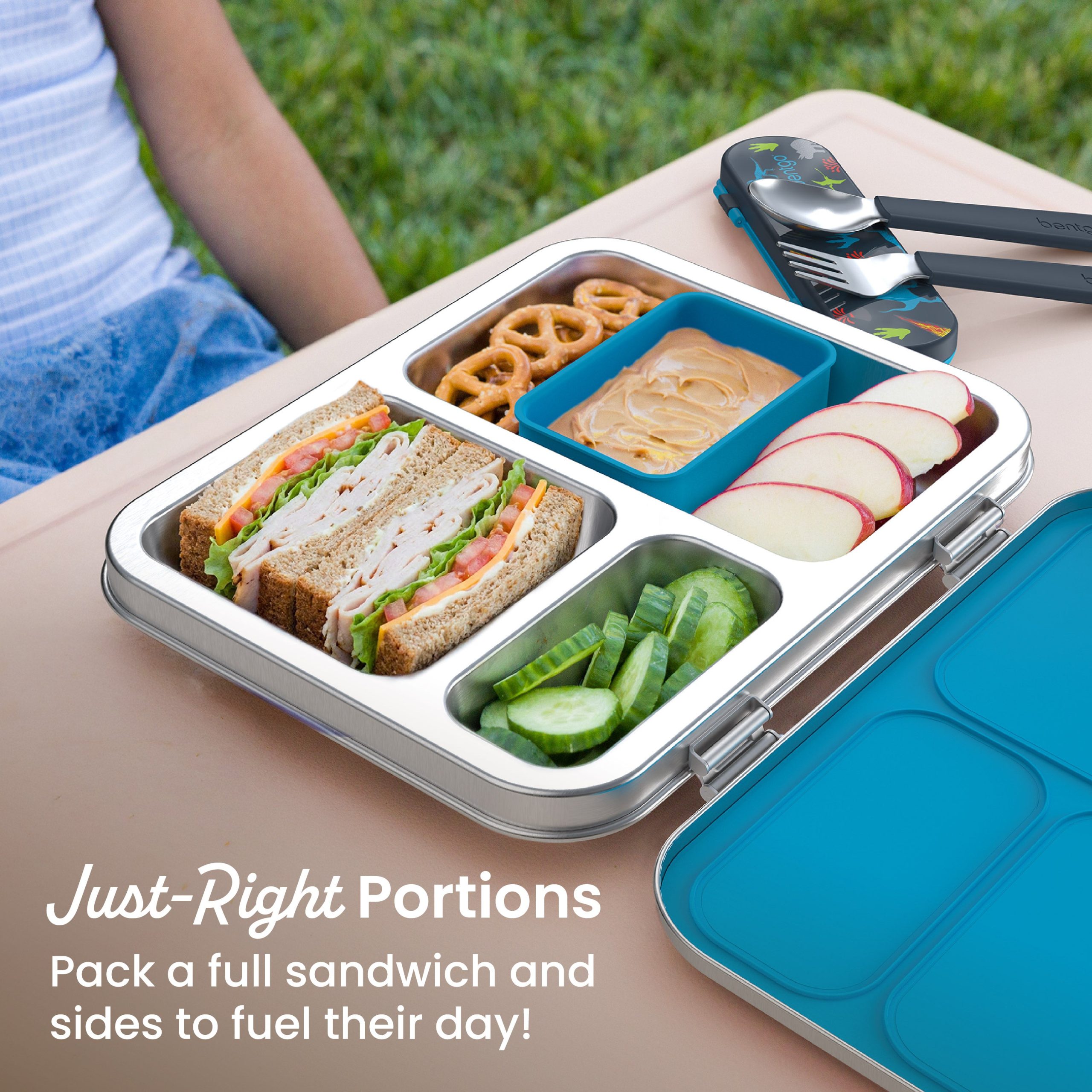 Bentgo Kids Stainless Steel Prints Lunch Box - Image 14