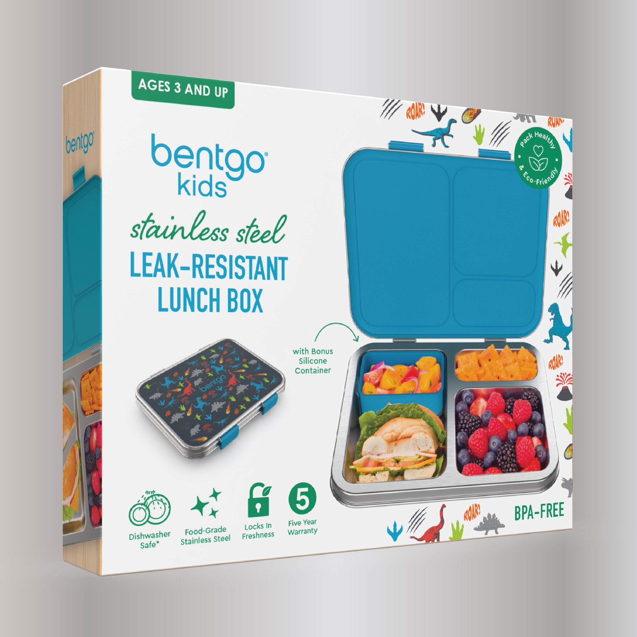 Bentgo Kids Stainless Steel Prints Lunch Box - Image 16