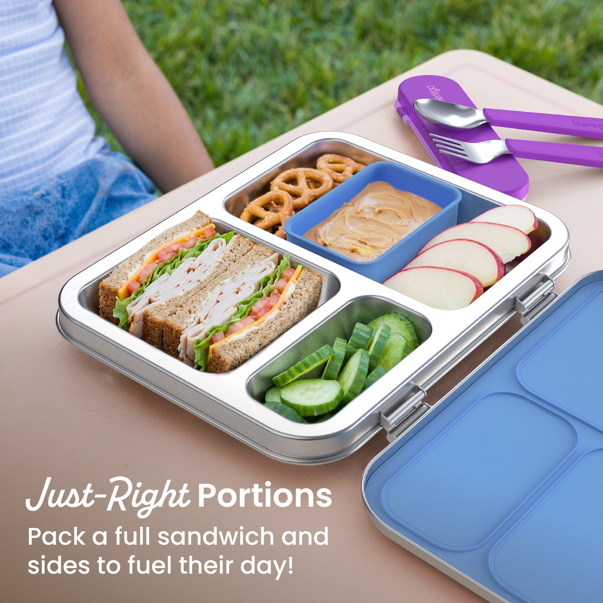 Bentgo Kids Stainless Steel Prints Lunch Box - Image 22