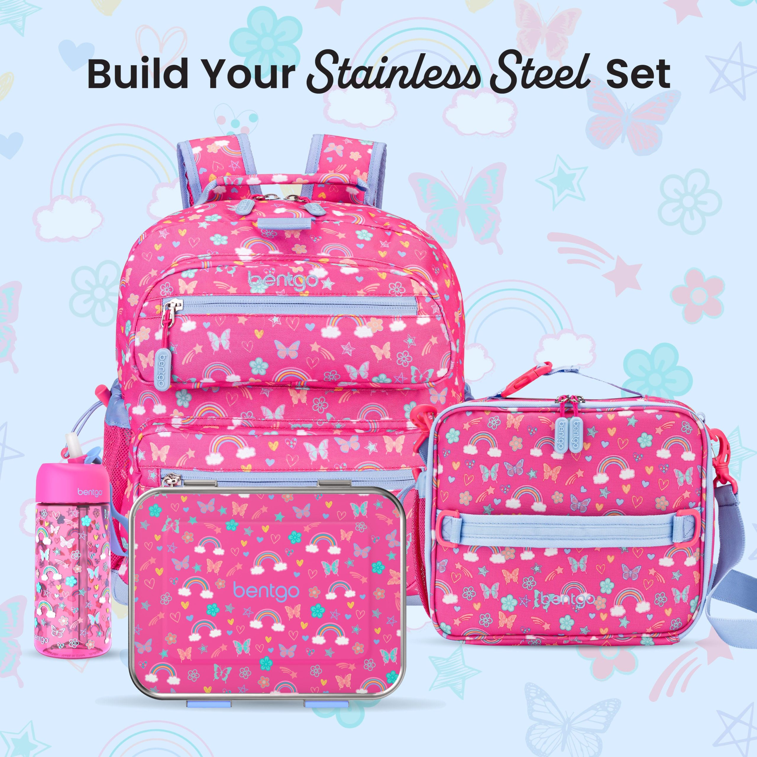 Bentgo Kids Stainless Steel Prints Lunch Box - Image 23