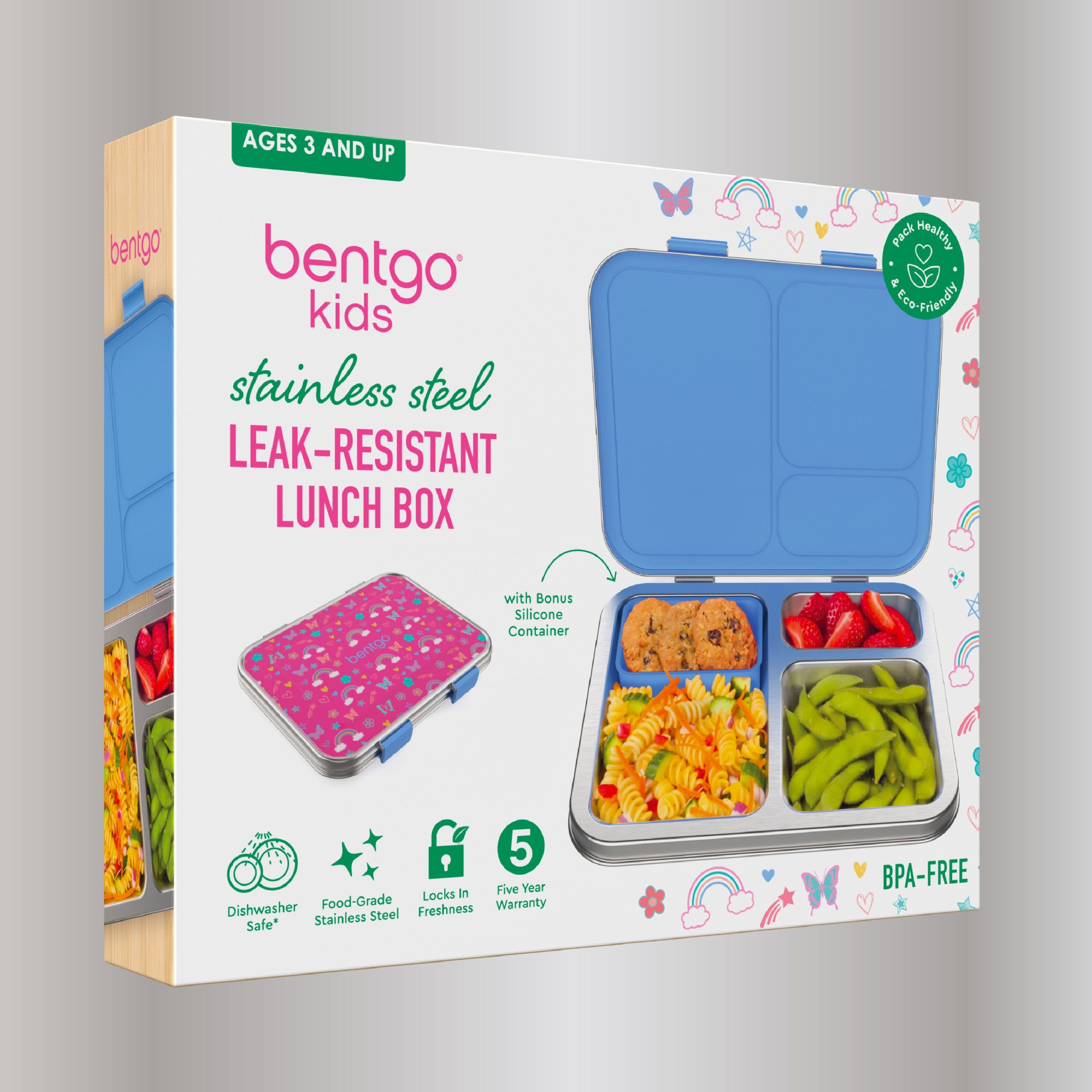 Bentgo Kids Stainless Steel Prints Lunch Box - Image 24
