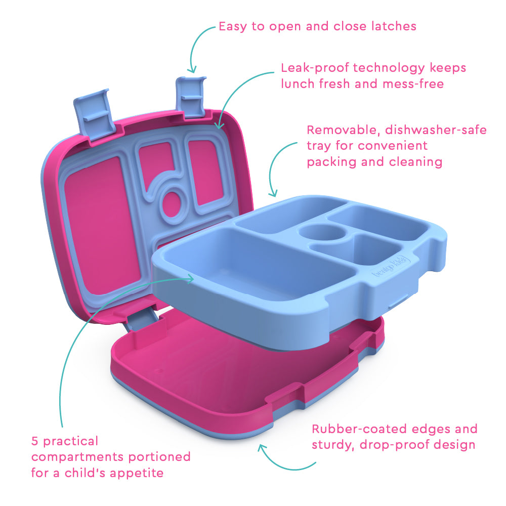 Bentgo Kids Prints Lunch Box & Water Bottle - Image 13